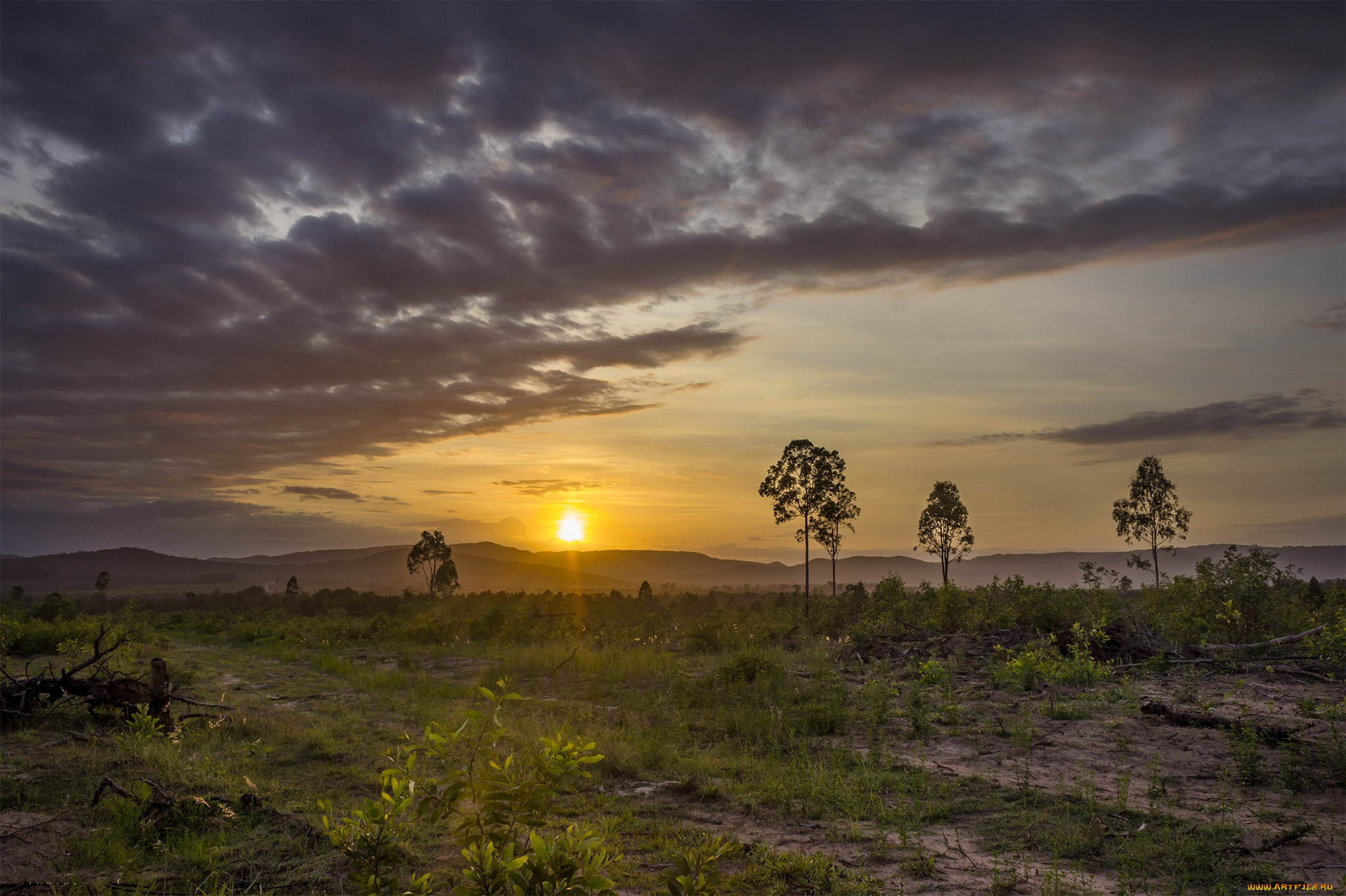 природа, восходы, закаты, рассвет
