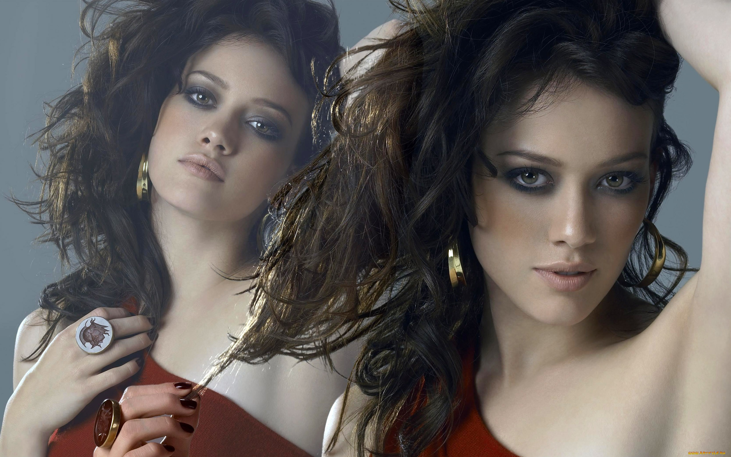 девушки, hilary, duff, кольцо, плечо, серьги, брюнетка, актриса, хилари, дафф