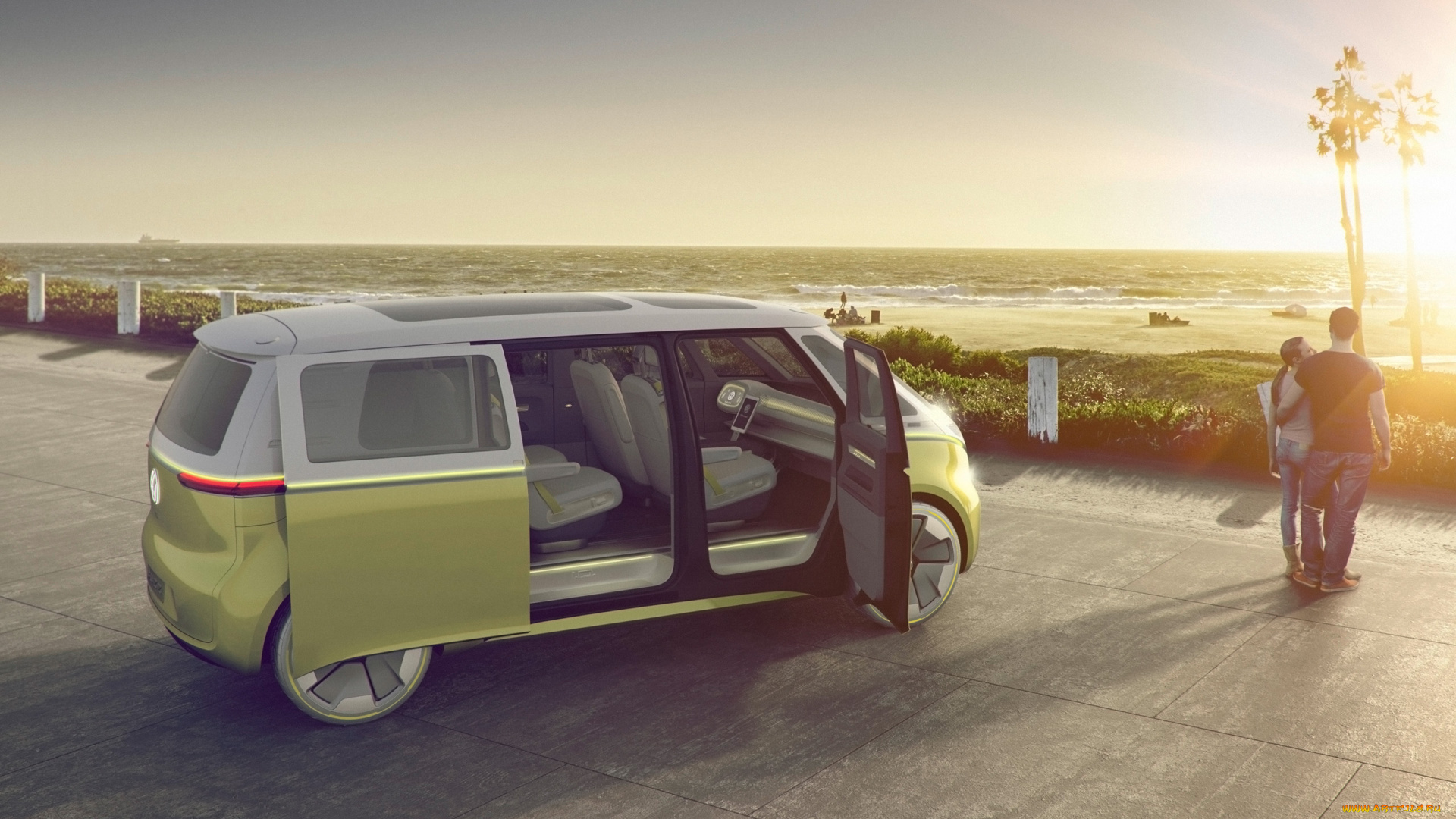 2017-volkswagen-i-d-buzz-concept, автомобили, volkswagen