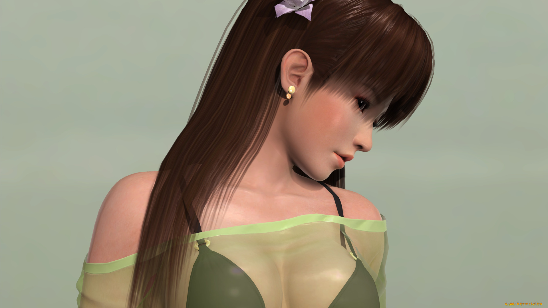 3д, графика, люди, , people, взгляд, девушка, фон