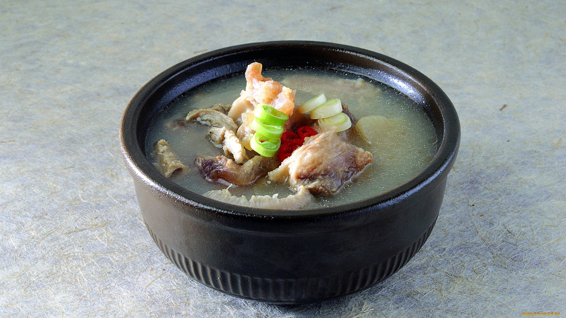 еда, первые, блюда, лук, суп, мясо