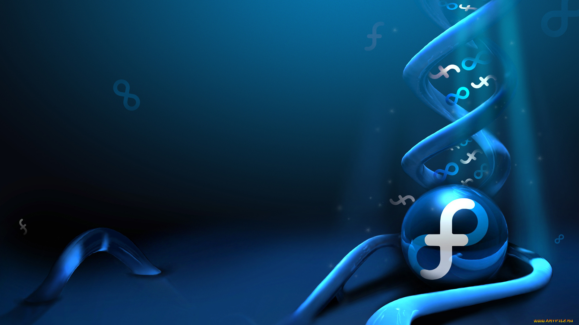 компьютеры, -unknown, , разное, логотип, fedora, os, фон