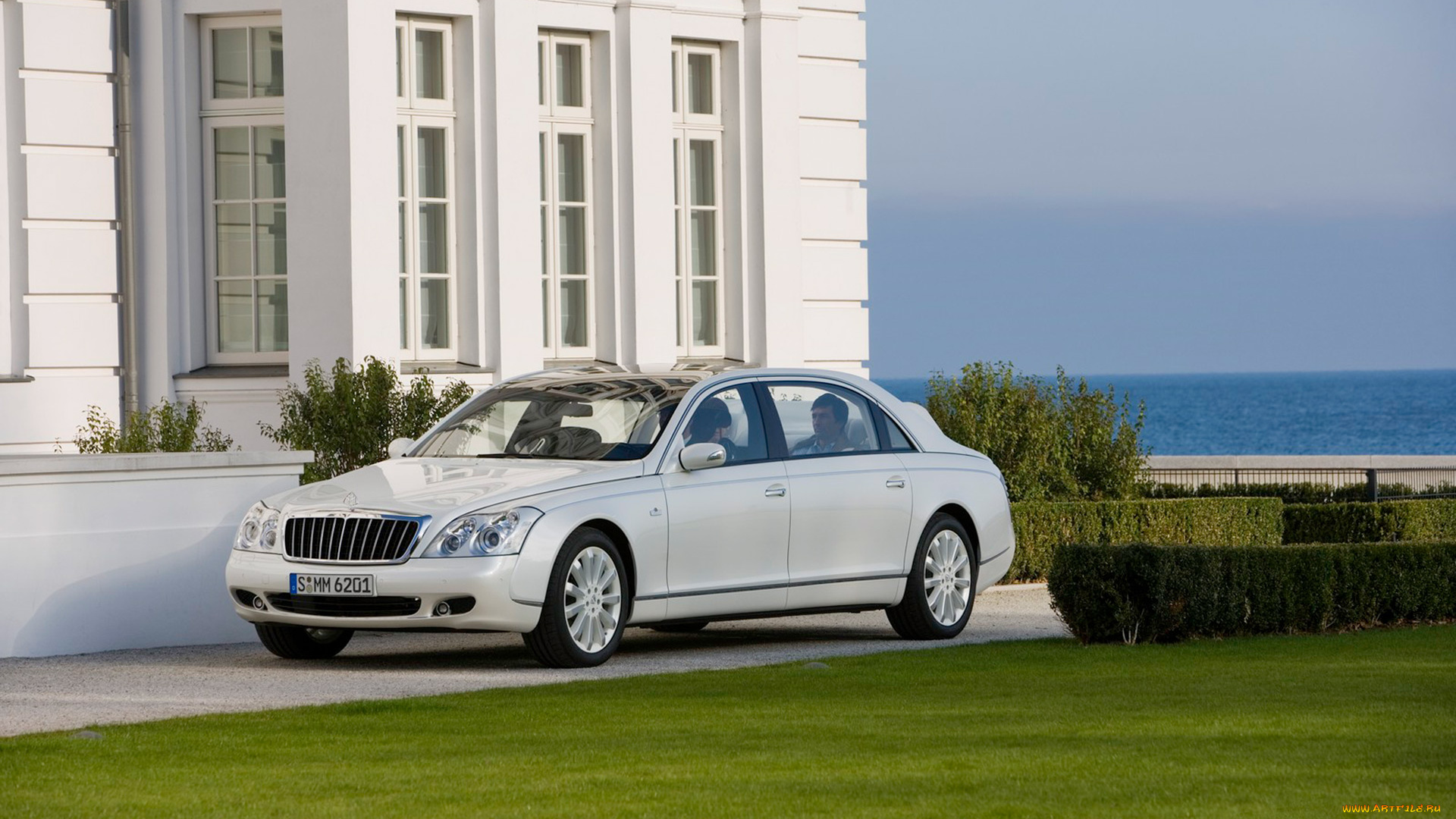 maybach, landaulet, 2009, автомобили, maybach, 2009, белый, landaulet