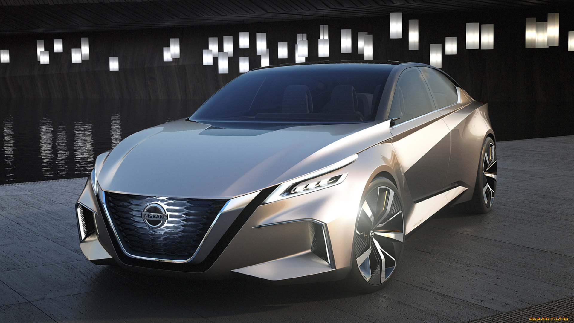 nissan, vmotion, 2-0, concept, 2017, автомобили, nissan, datsun, vmotion, 2, concept, 2017