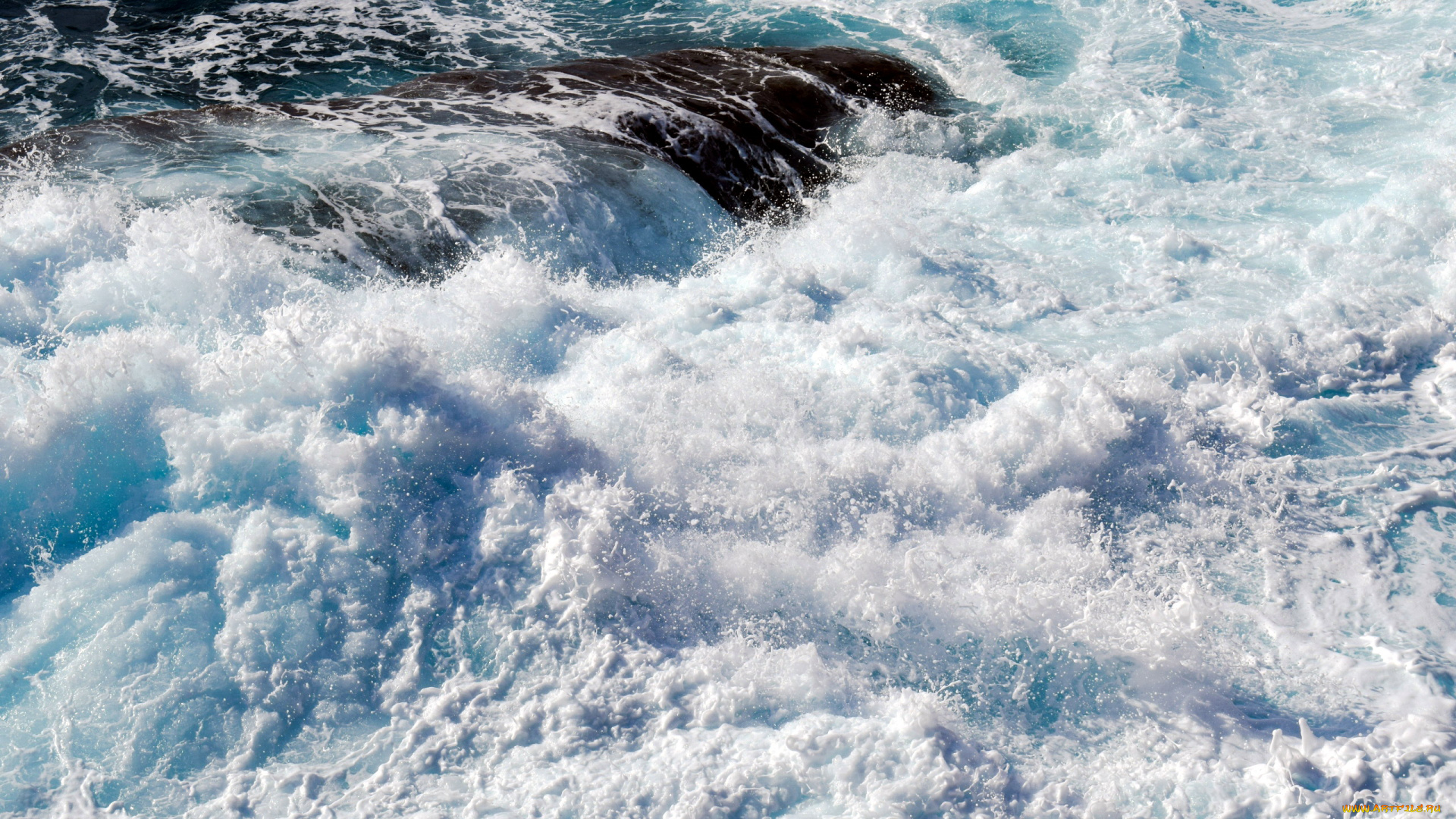 природа, моря, океаны, волны