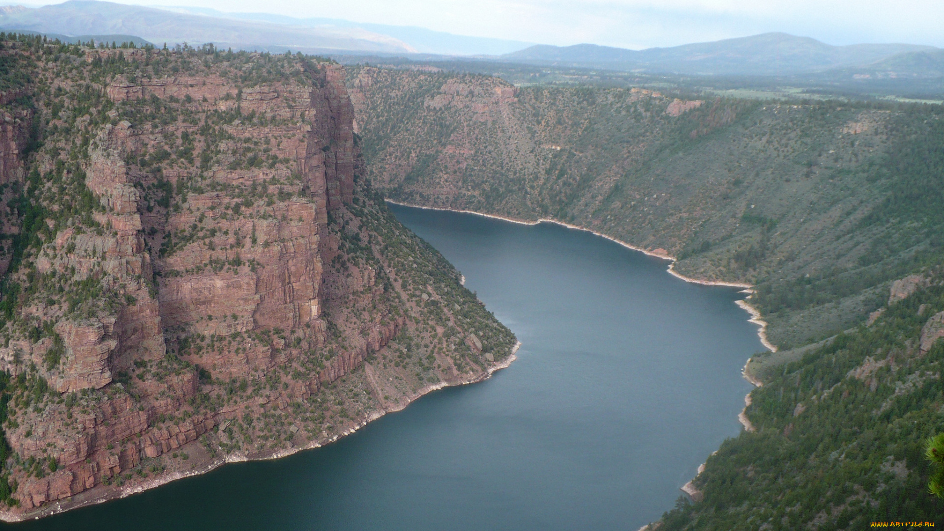 природа, реки, озера, река, горы