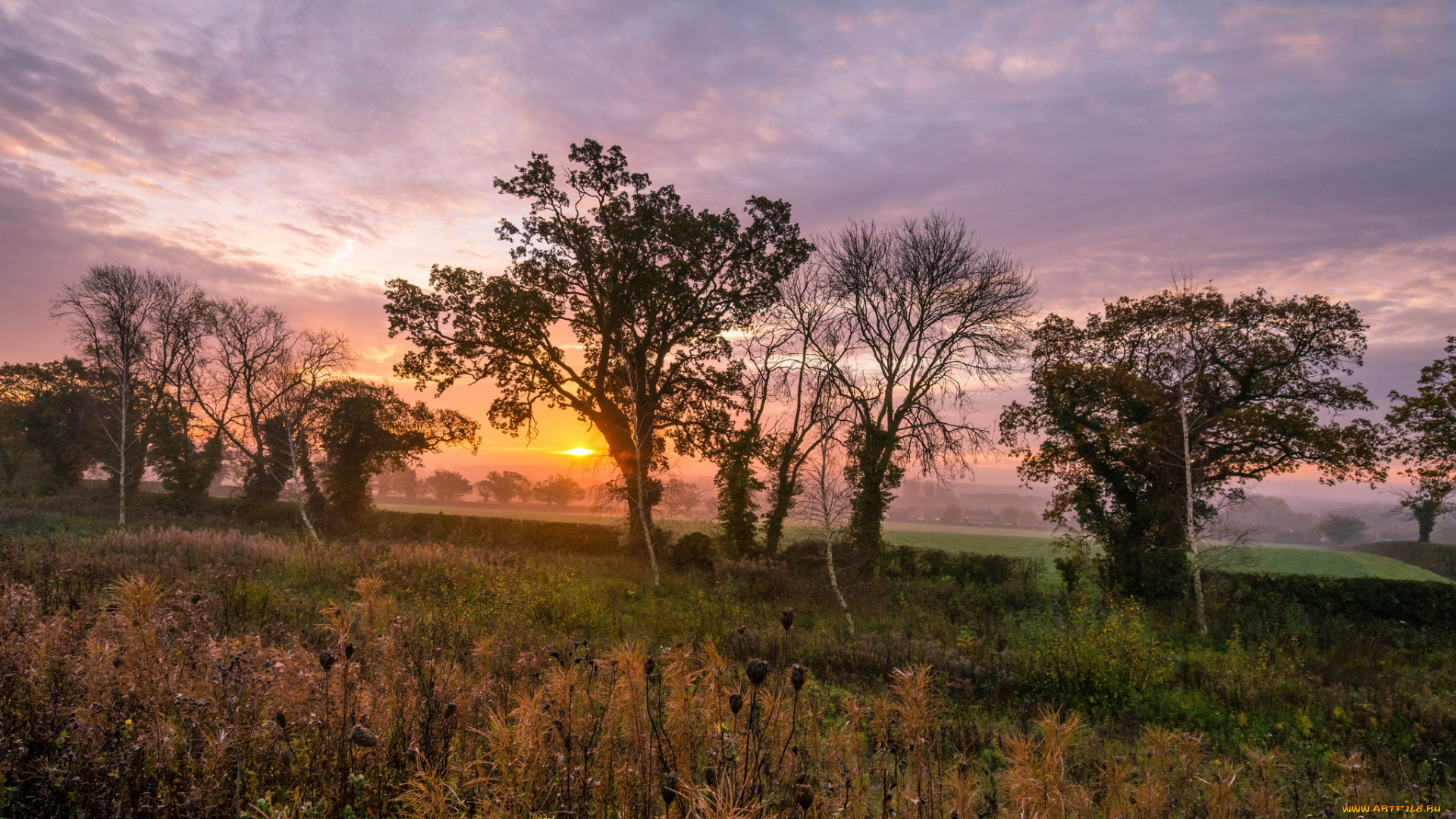 природа, восходы, закаты, рассвет