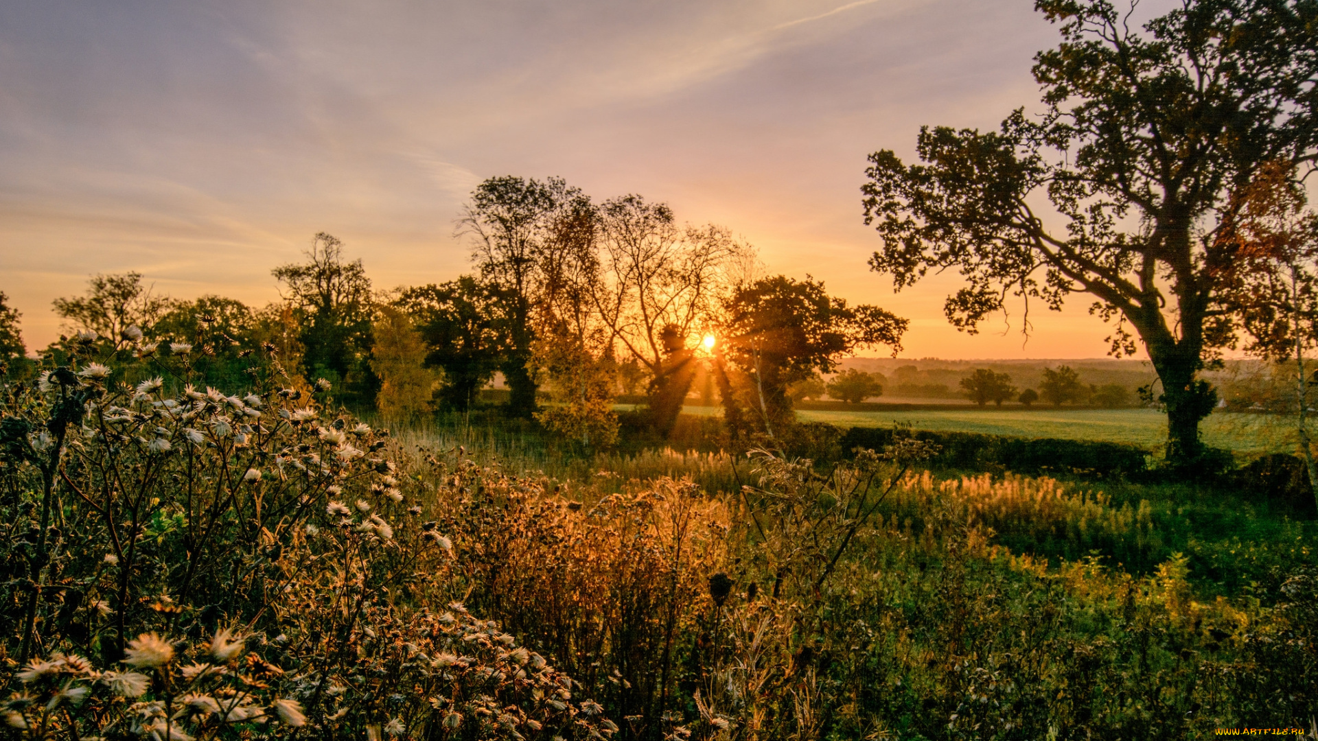 природа, восходы, закаты, рассвет