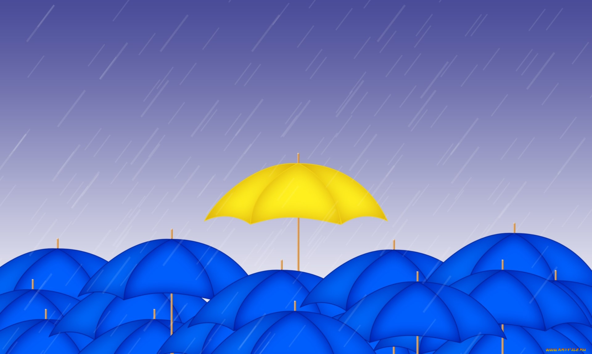 векторная, графика, другое, , other, дождь, зонтикы