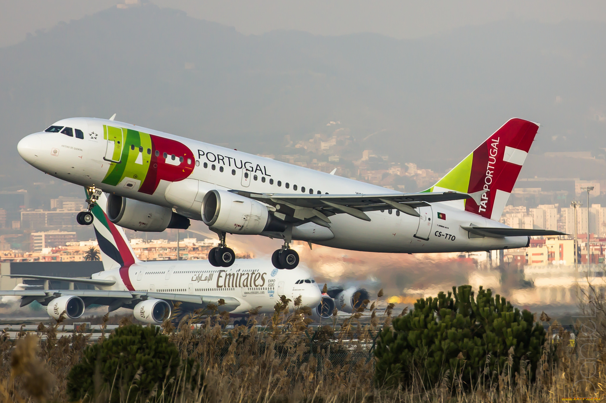 airbus, a319, авиация, пассажирские, самолёты, авиалайнер