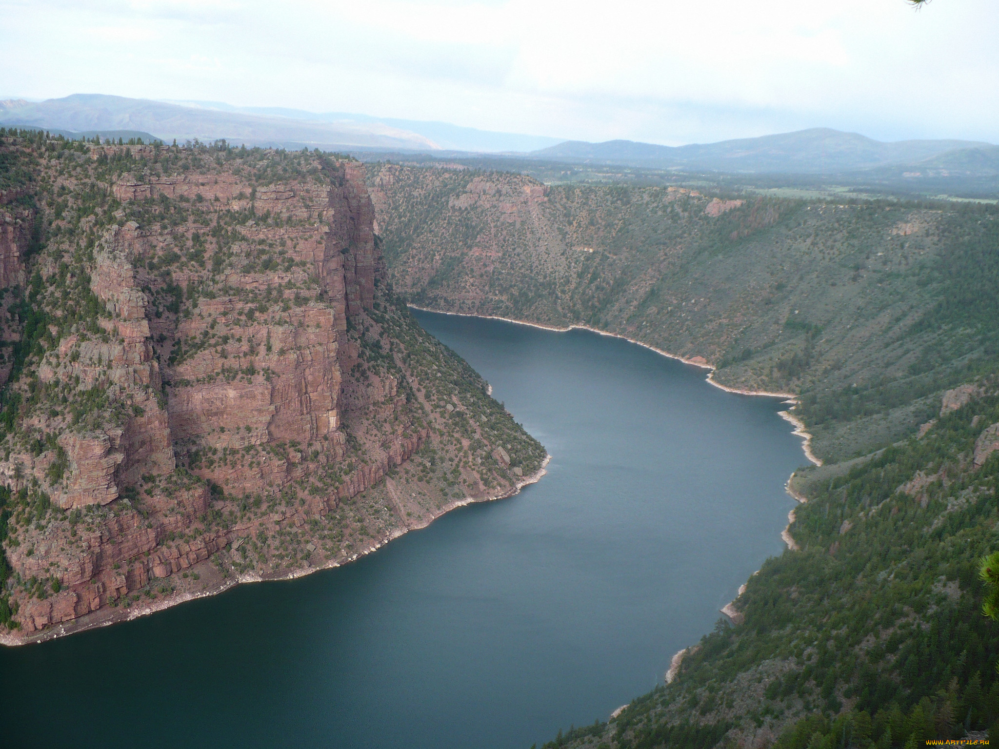 природа, реки, озера, река, горы