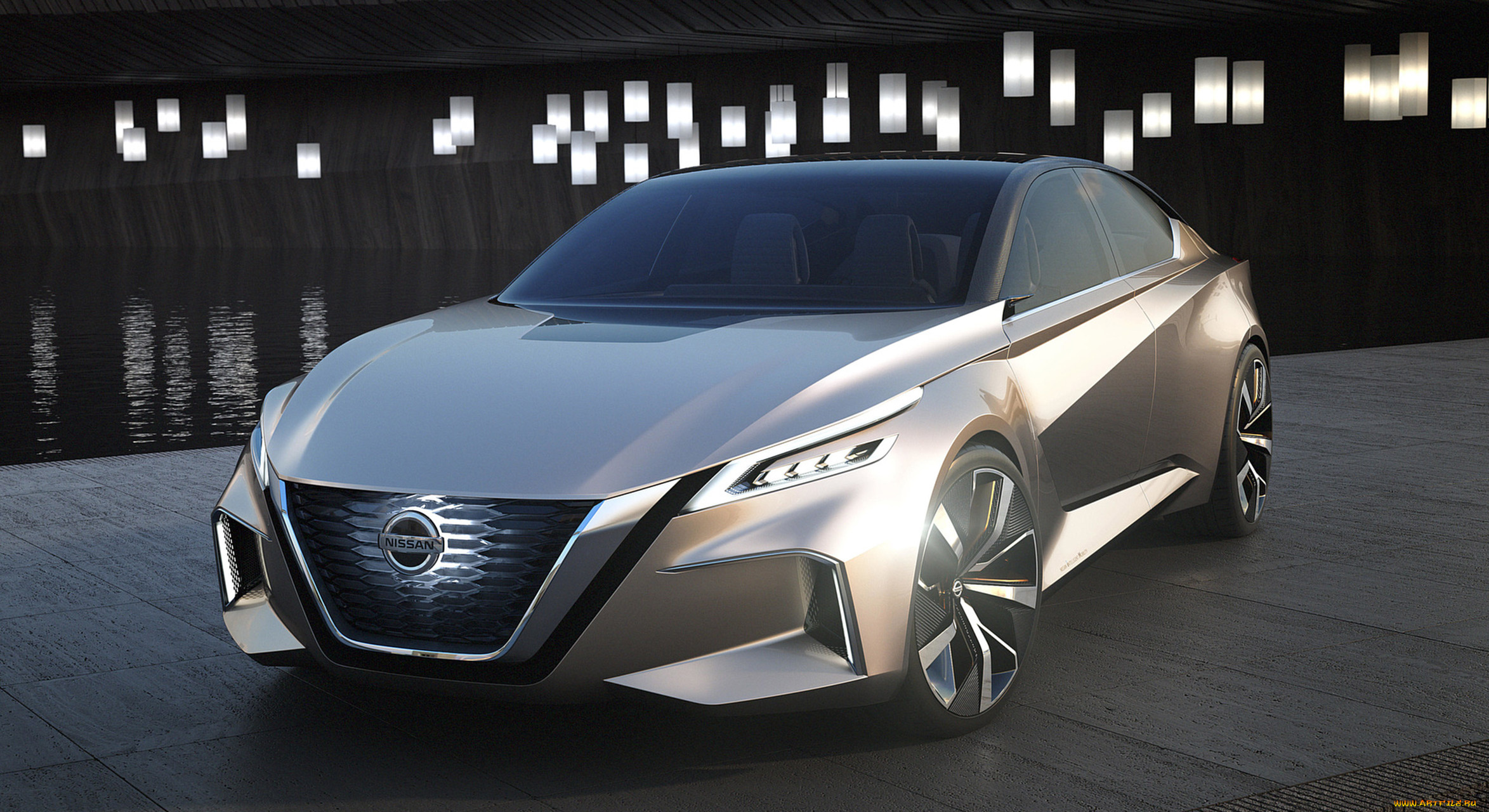 nissan, vmotion, 2-0, concept, 2017, автомобили, nissan, datsun, vmotion, 2, concept, 2017