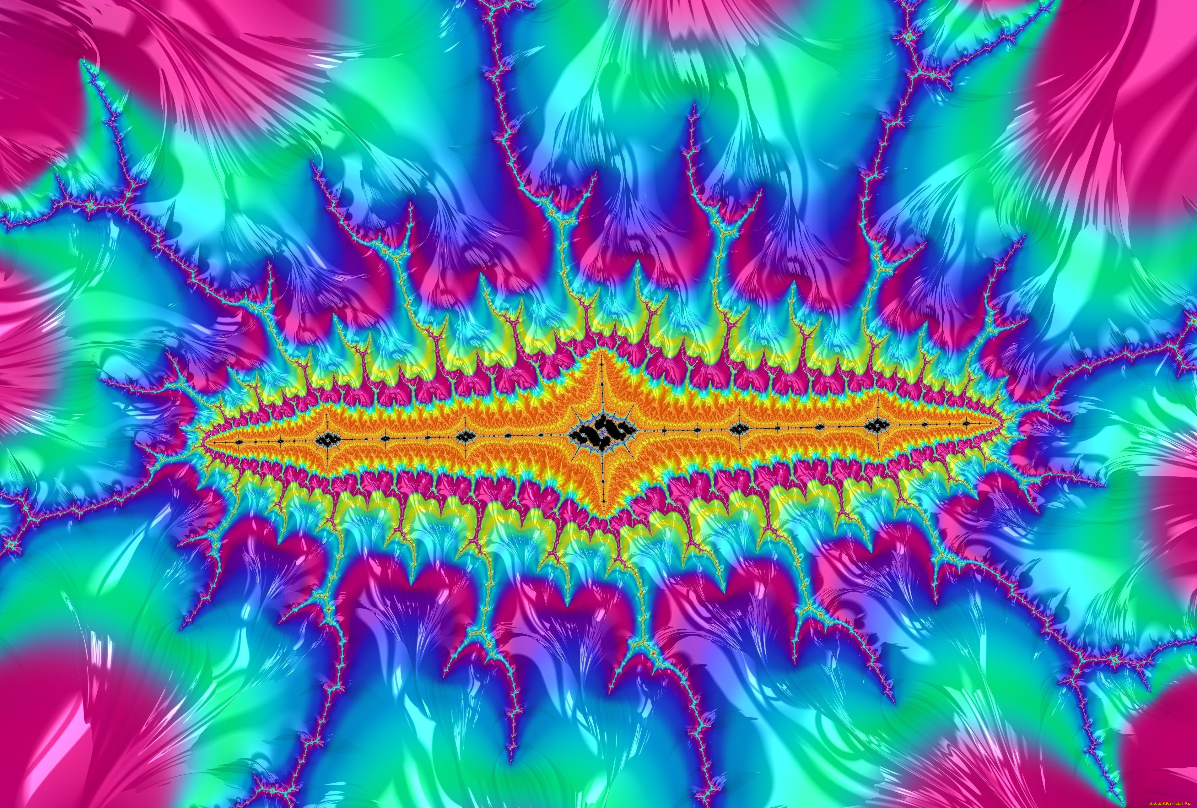 3д, графика, фракталы, , fractal, узор, фон, цвета