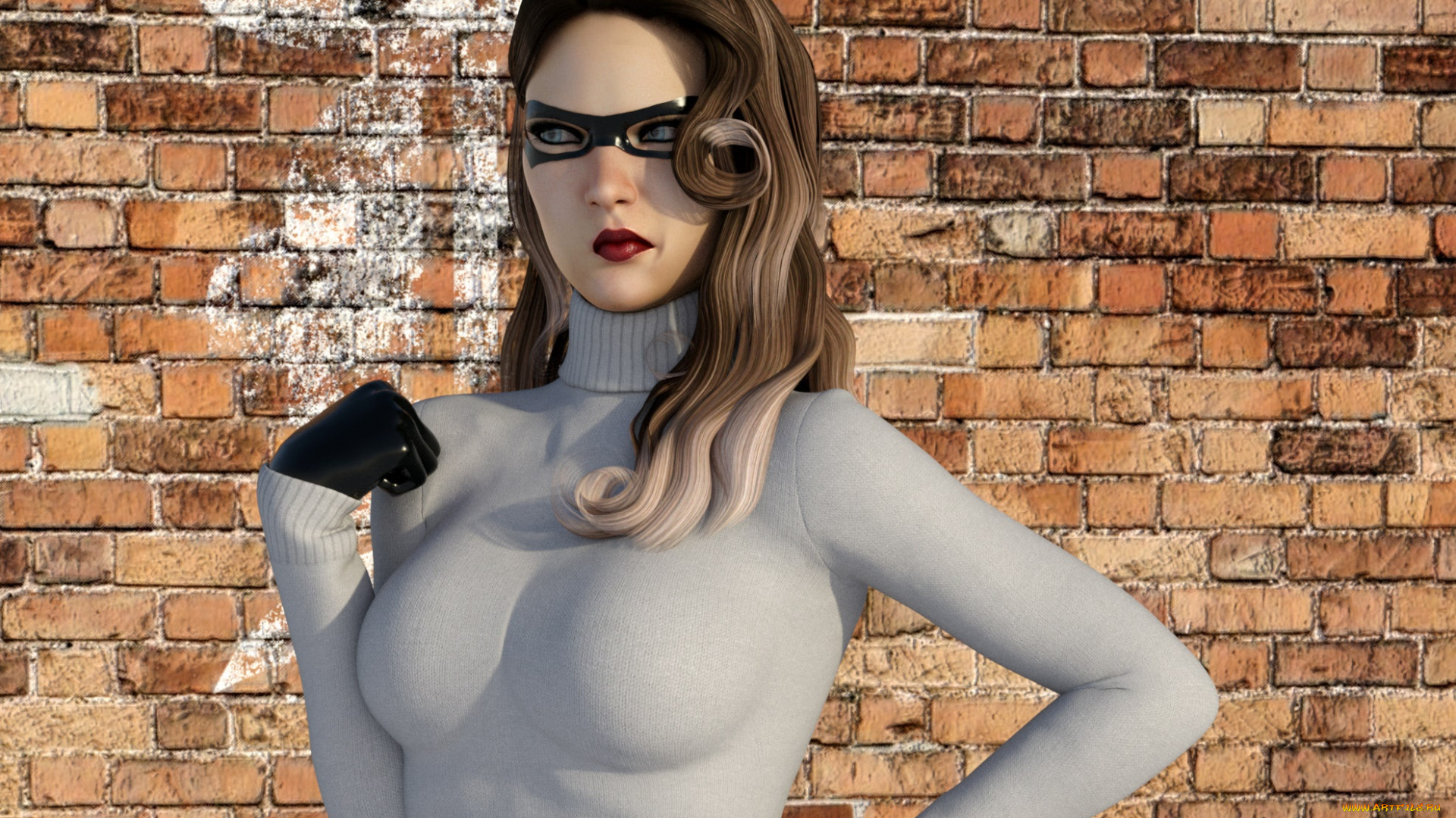 3д, графика, люди, , people, фон, взгляд, девушка