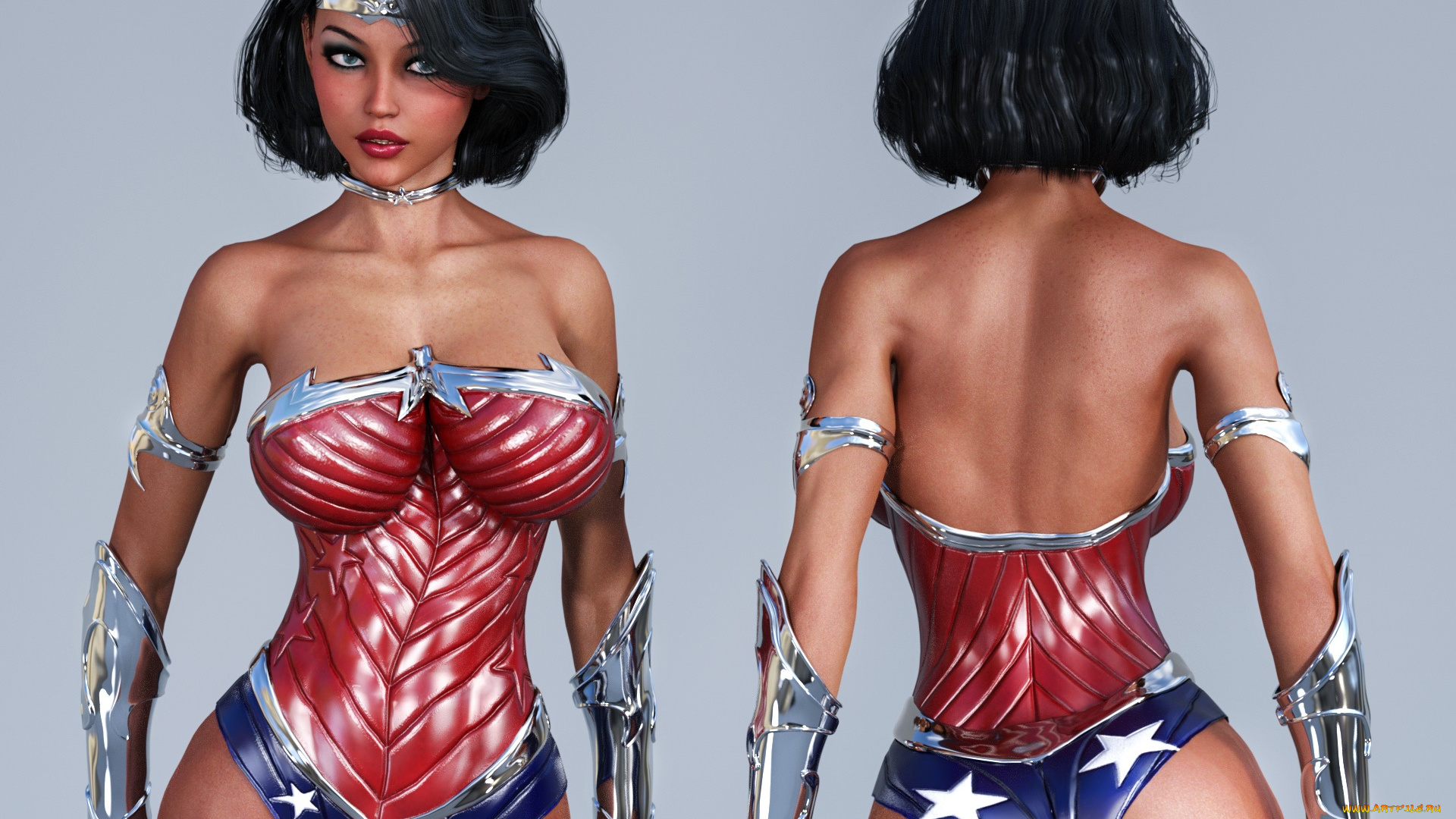 3д, графика, люди, , people, взгляд, девушки, фон