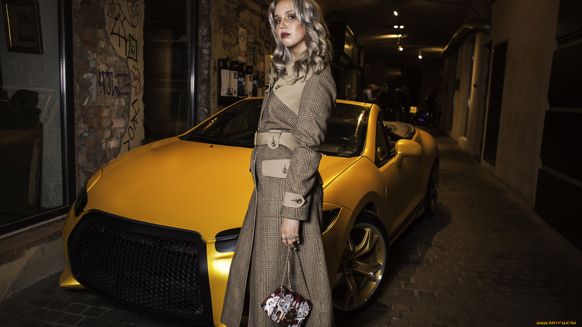 автомобили, -авто, с, девушками, mitsubishi, eclipse