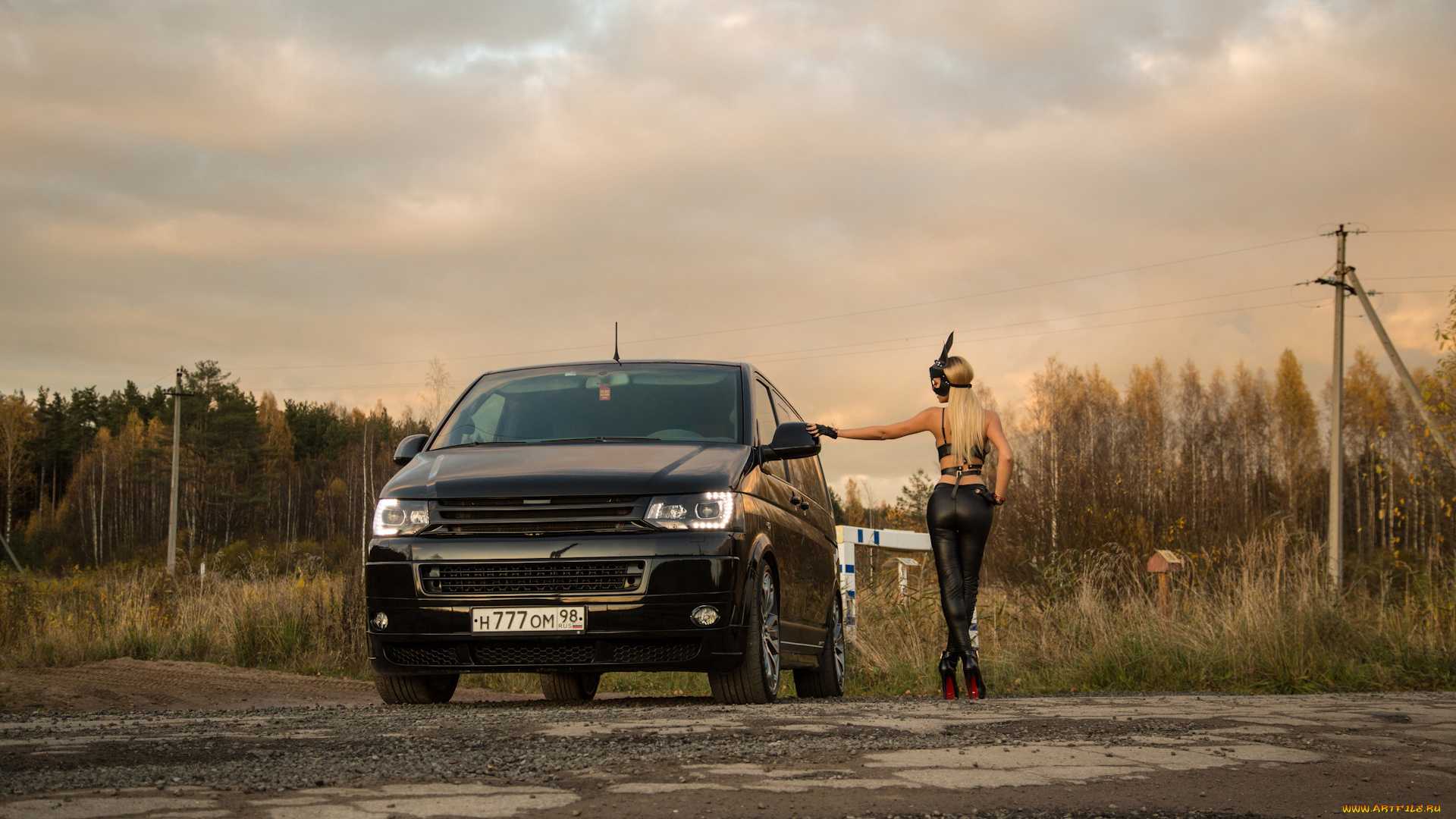 автомобили, -авто, с, девушками, volkswagen