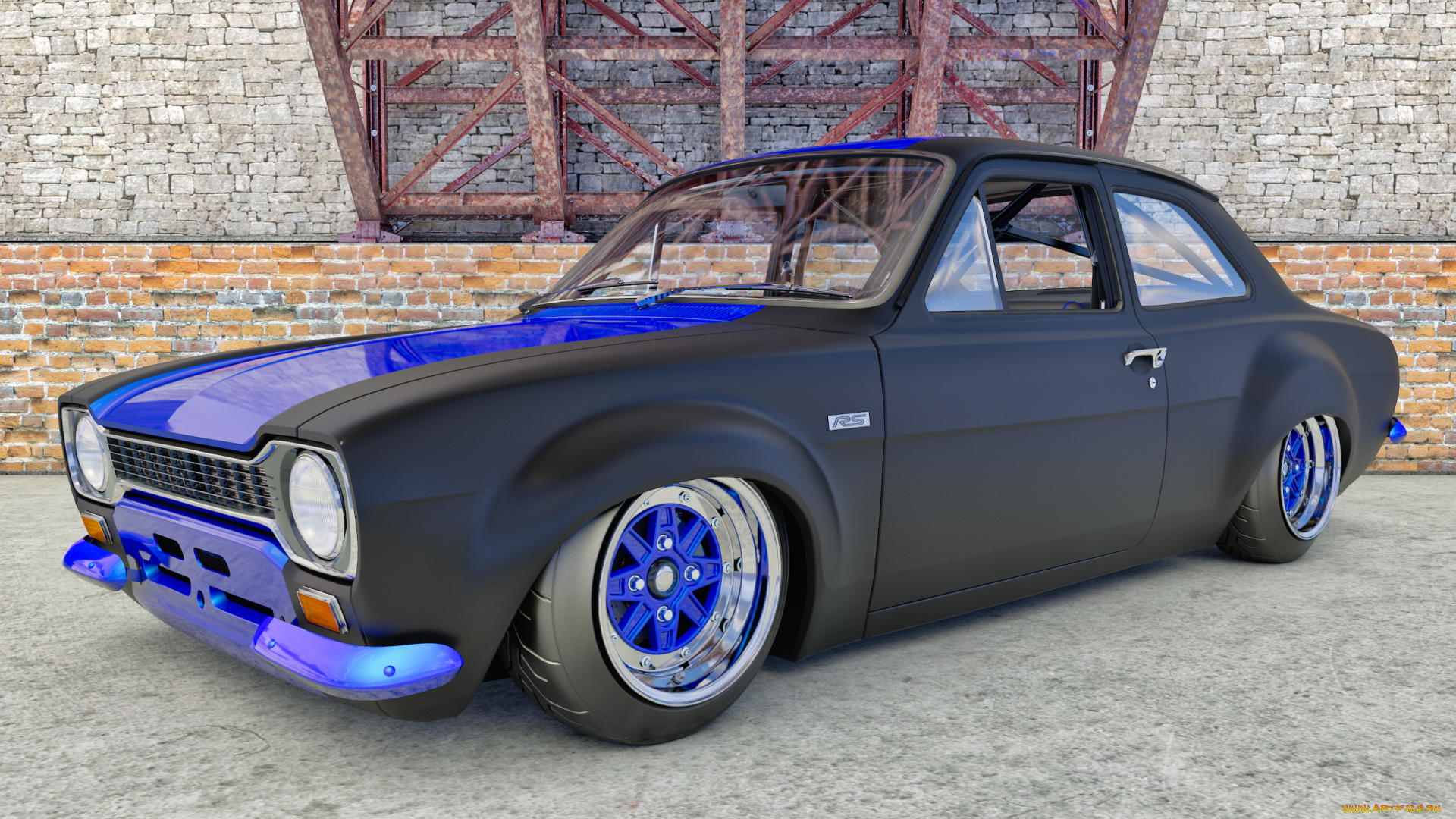 автомобили, 3д, фон, автомобиль