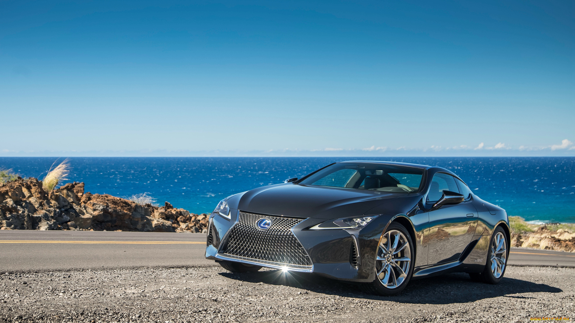 lexus, lc-500h, north, america, 2017, автомобили, lexus, north, lc-500h, серый, 2017, america
