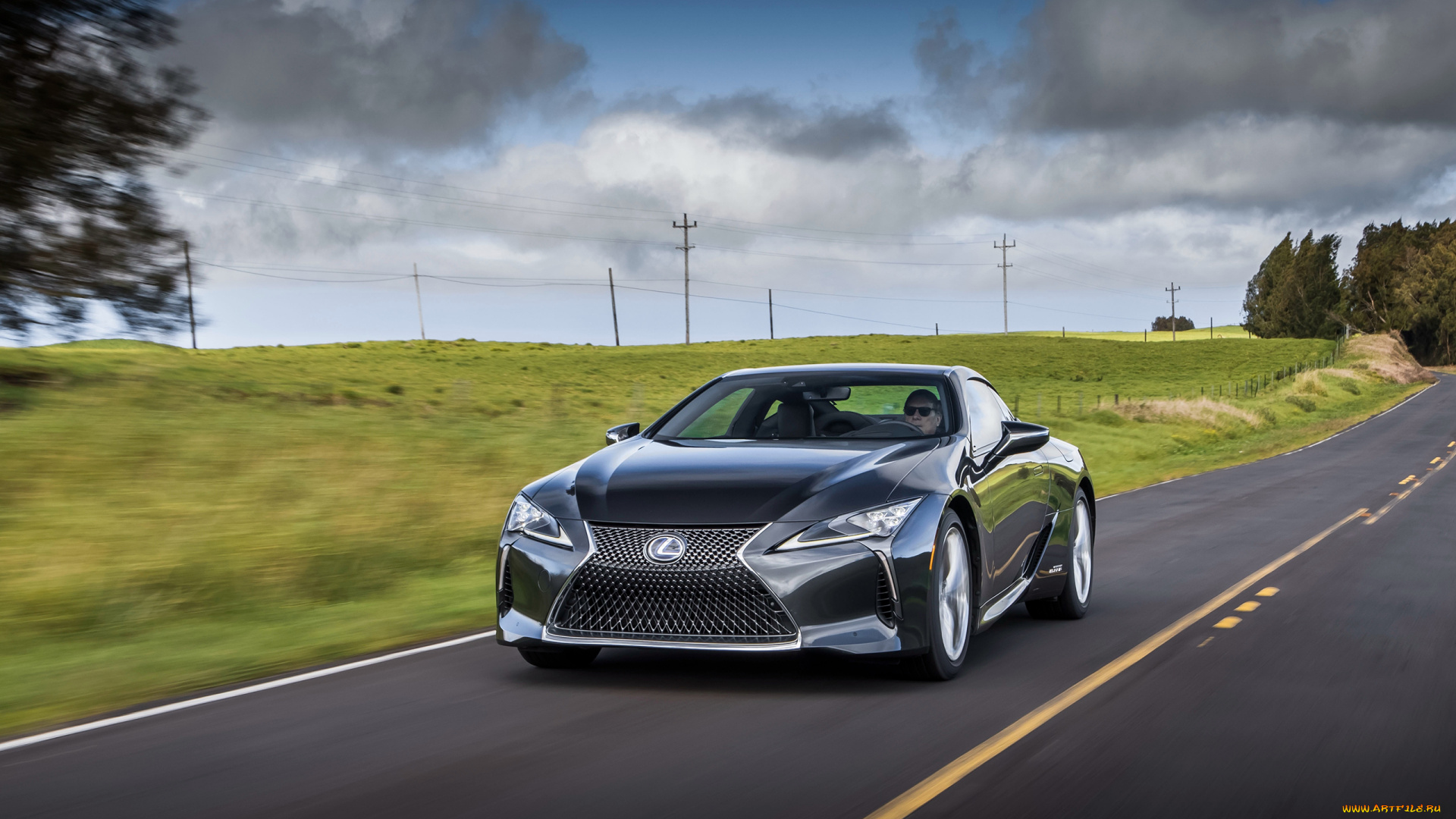 lexus, lc-500h, north, america, 2017, автомобили, lexus, lc-500h, north, america, 2017, серый