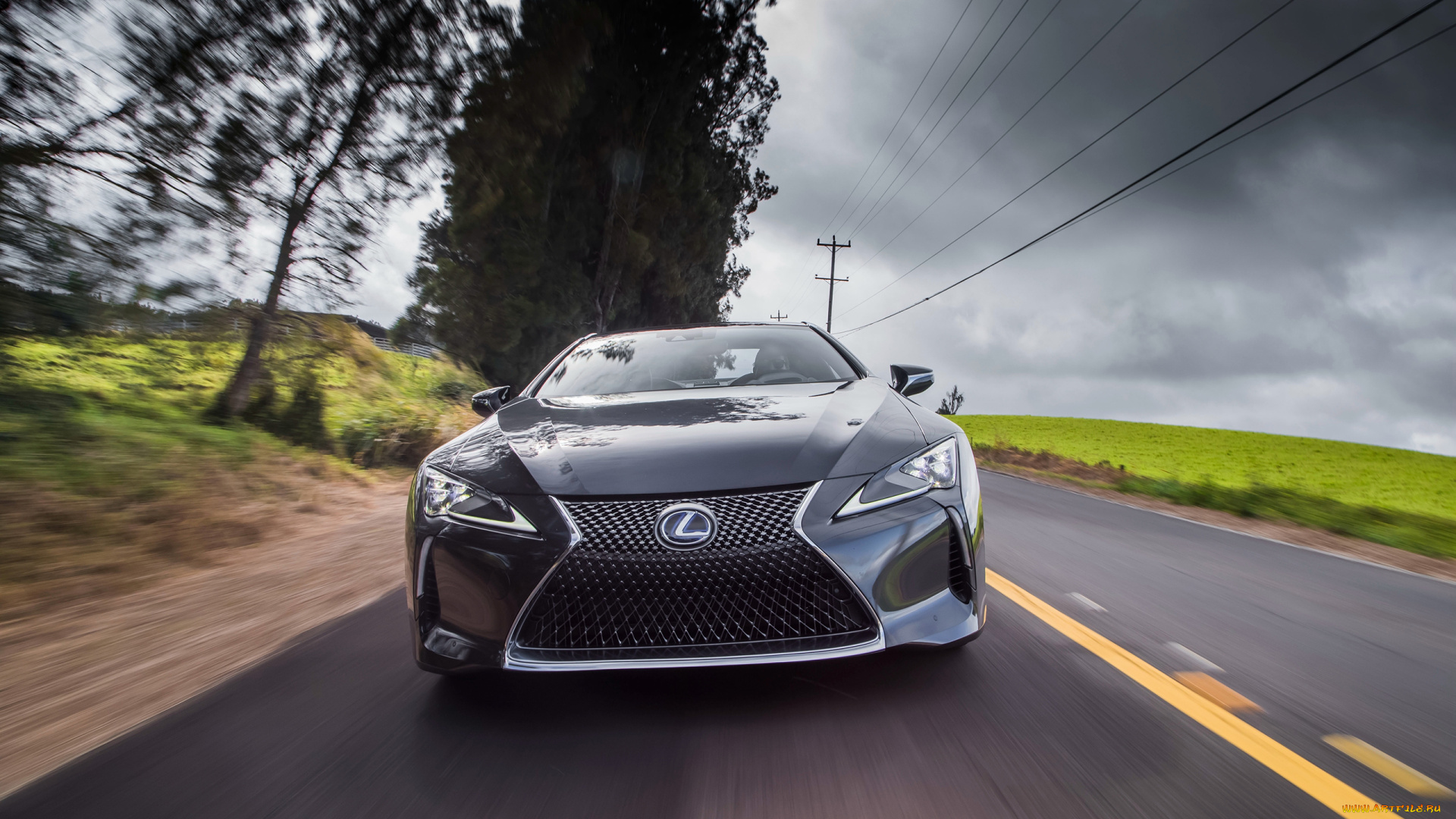 lexus, lc-500h, north, america, 2017, автомобили, lexus, lc-500h, north, america, 2017, серый