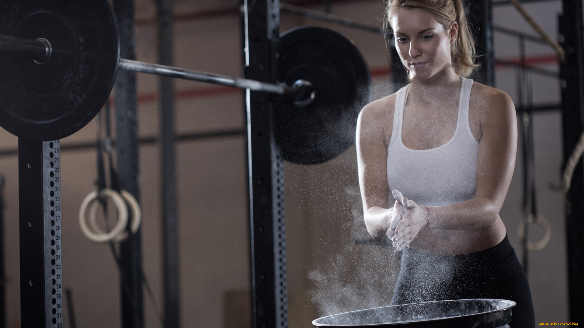 спорт, фитнес, девушка