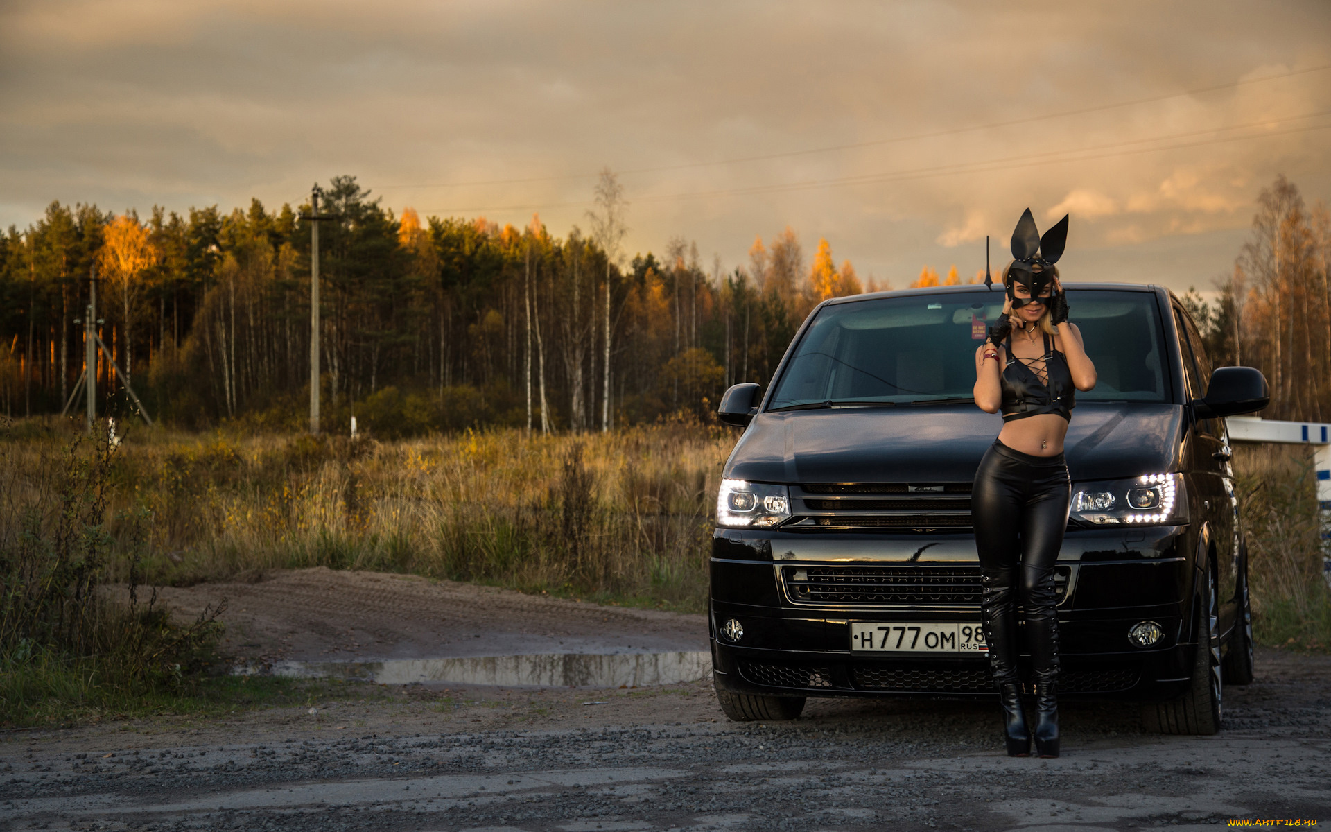 автомобили, -авто, с, девушками, volkswagen