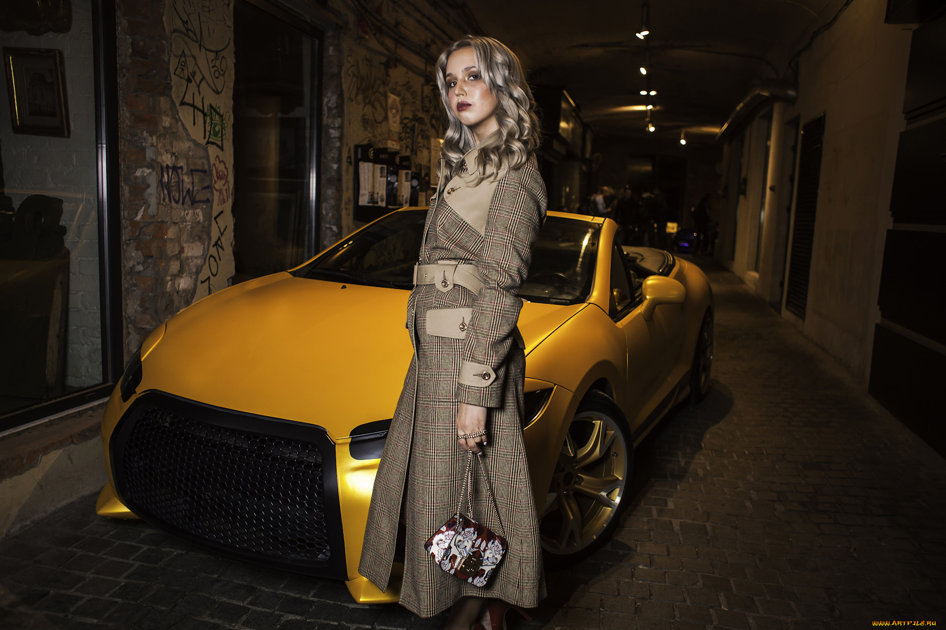 автомобили, -авто, с, девушками, mitsubishi, eclipse