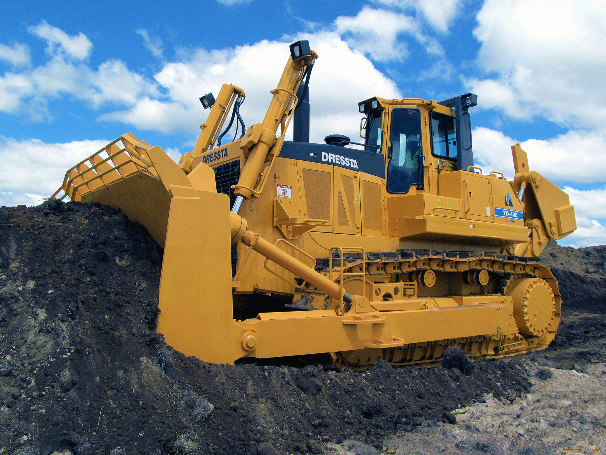 техника, бульдозеры, dressta