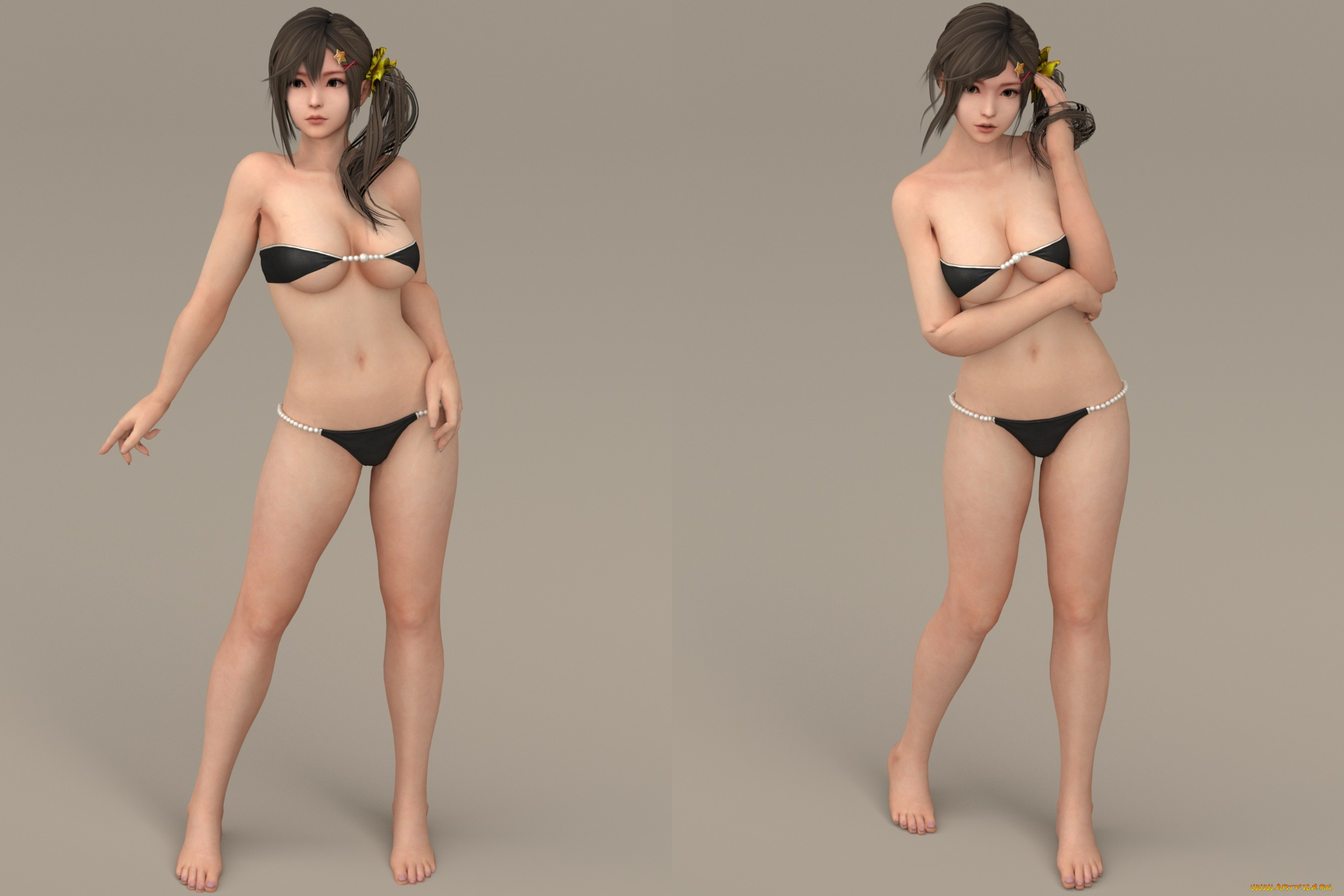 3д, графика, люди, , people, фон, взгляд, девушки