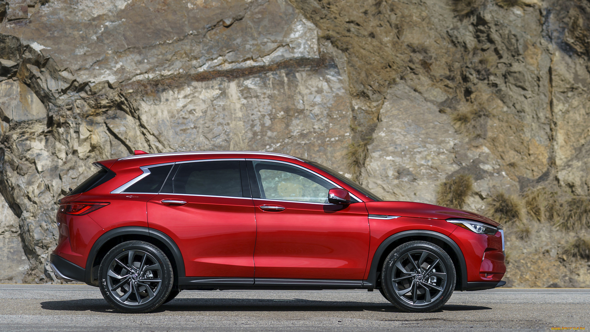 infiniti, qx50, 2019, автомобили, infiniti, qx50, 2019, red