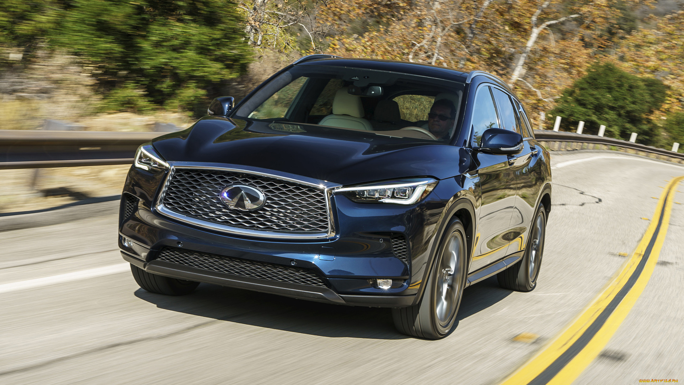 infiniti, qx50, 2019, автомобили, infiniti, qx50, 2019, blue