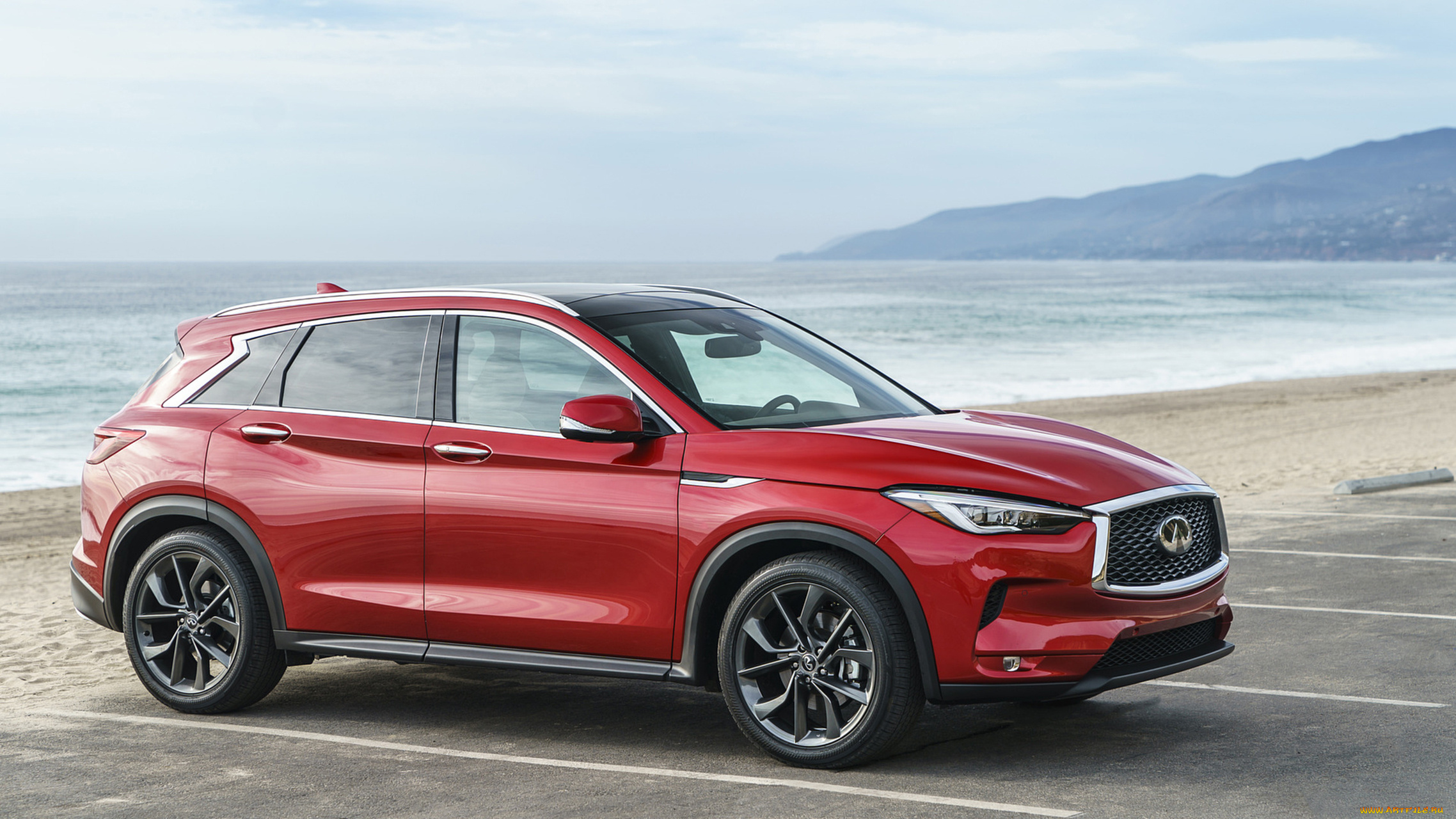 infiniti, qx50, 2019, автомобили, infiniti, red, 2019, qx50