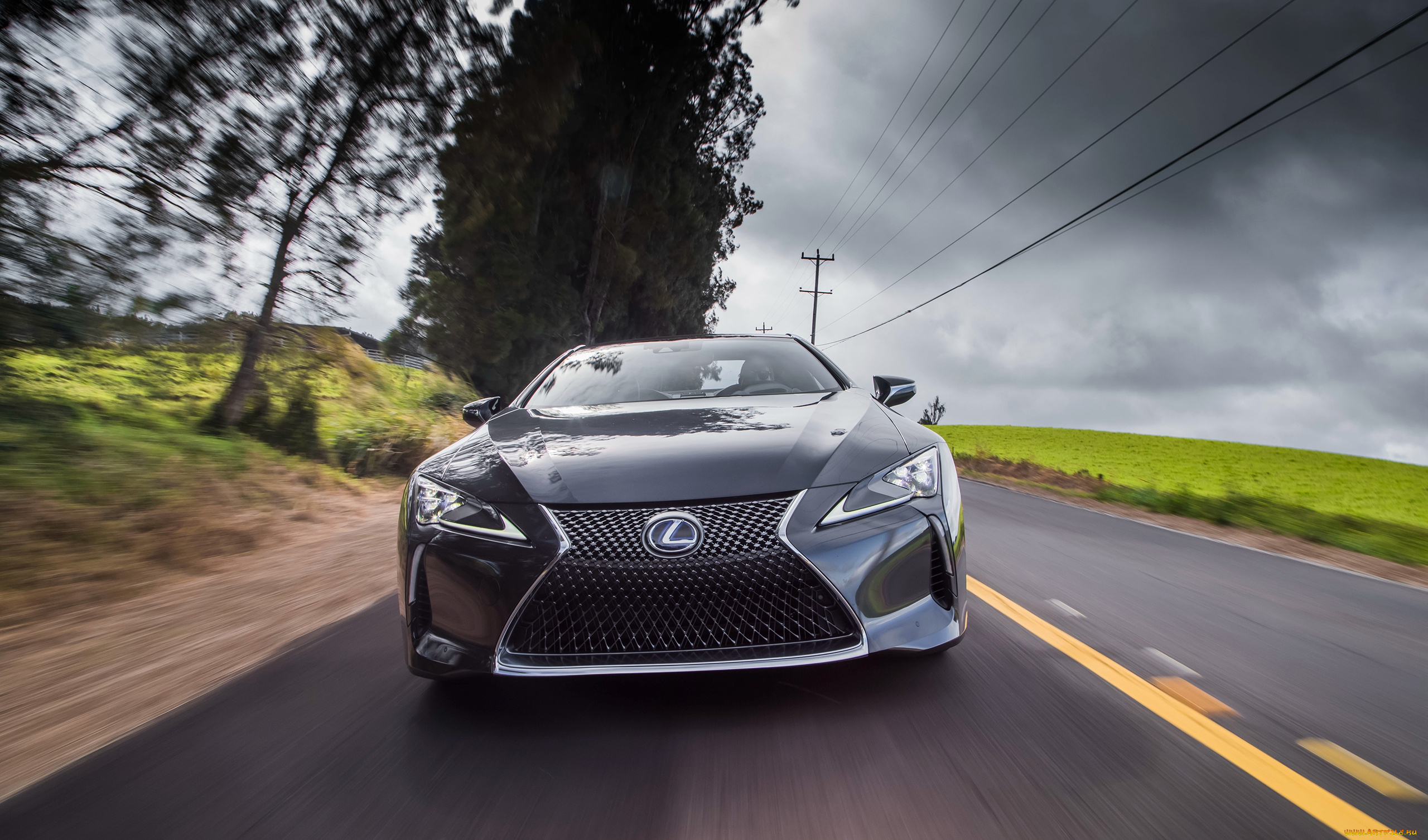 lexus, lc-500h, north, america, 2017, автомобили, lexus, lc-500h, north, america, 2017, серый