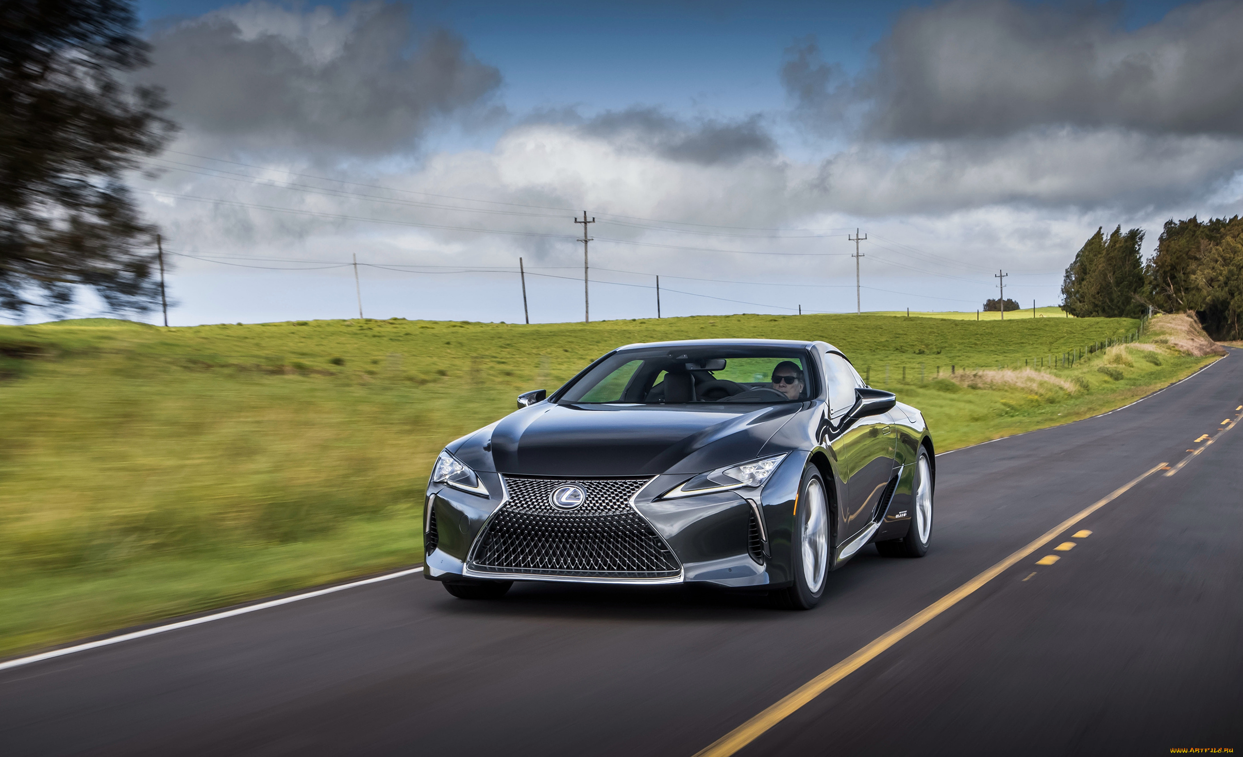 lexus, lc-500h, north, america, 2017, автомобили, lexus, lc-500h, north, america, 2017, серый