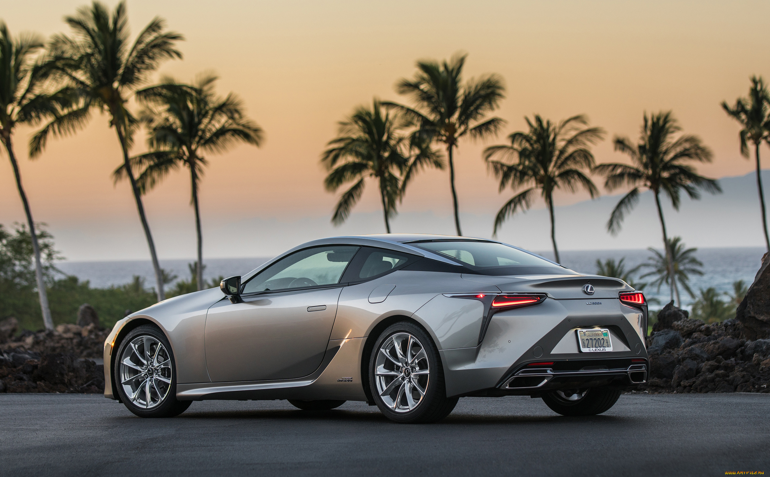 lexus, lc-500h, north, america, 2017, автомобили, lexus, lc-500h, north, america, 2017, серебряный, металлик