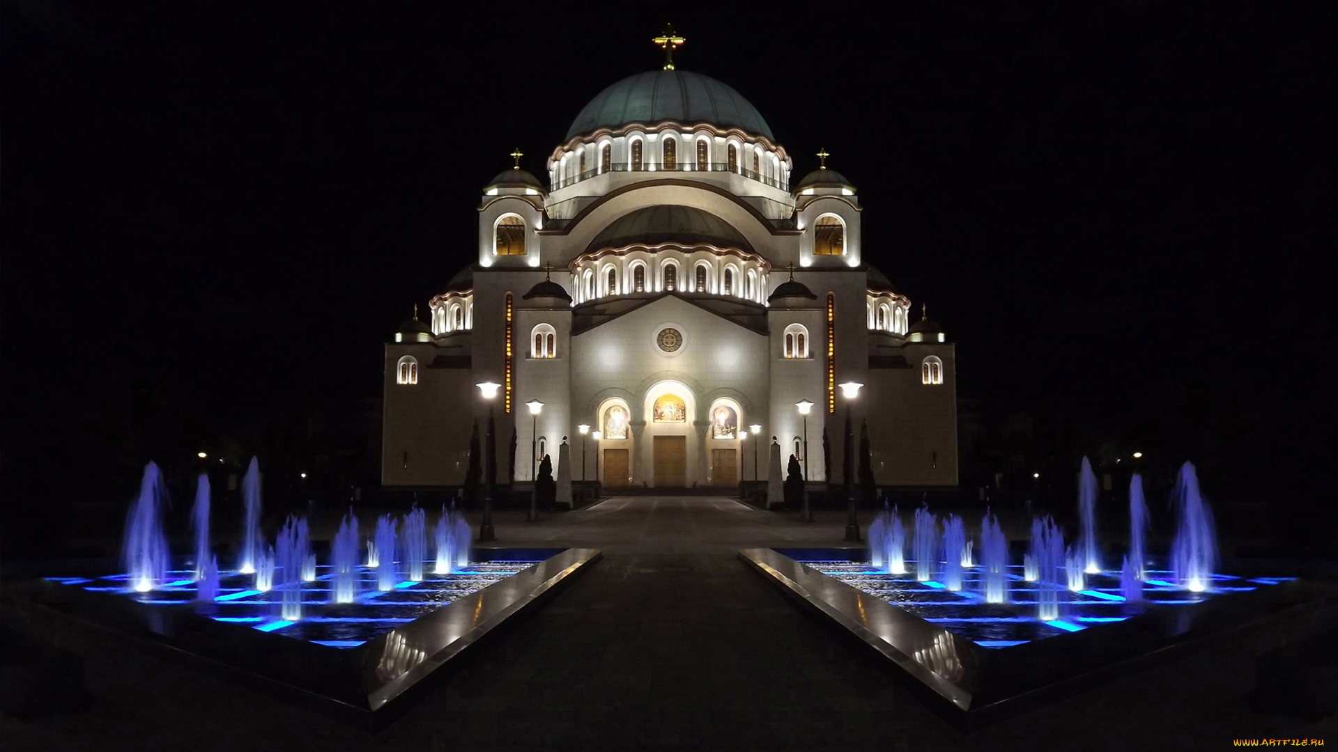 города, белград, , сербия, религия, христианство, православие, храм, церковь, саввы, святого, собор, столицы, белград