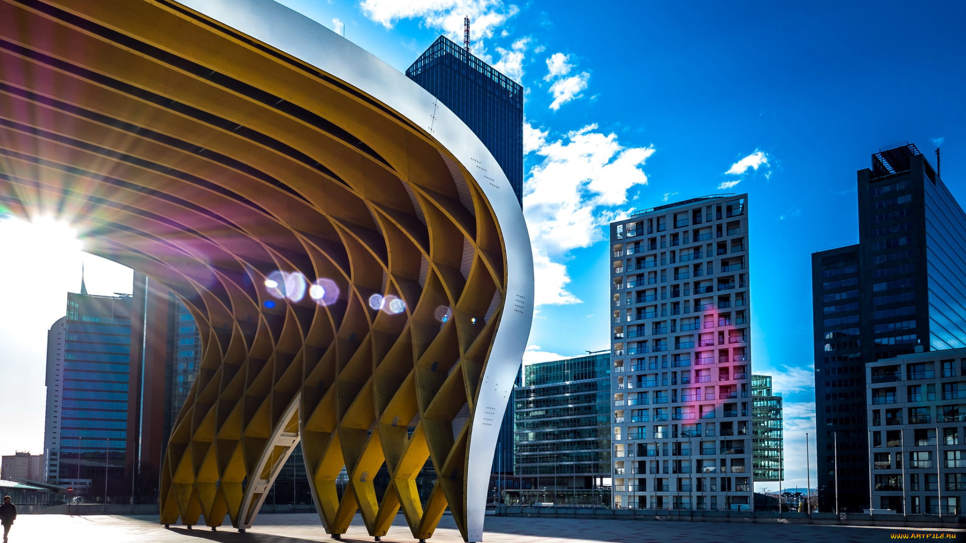 города, вена, , австрия, архитектура