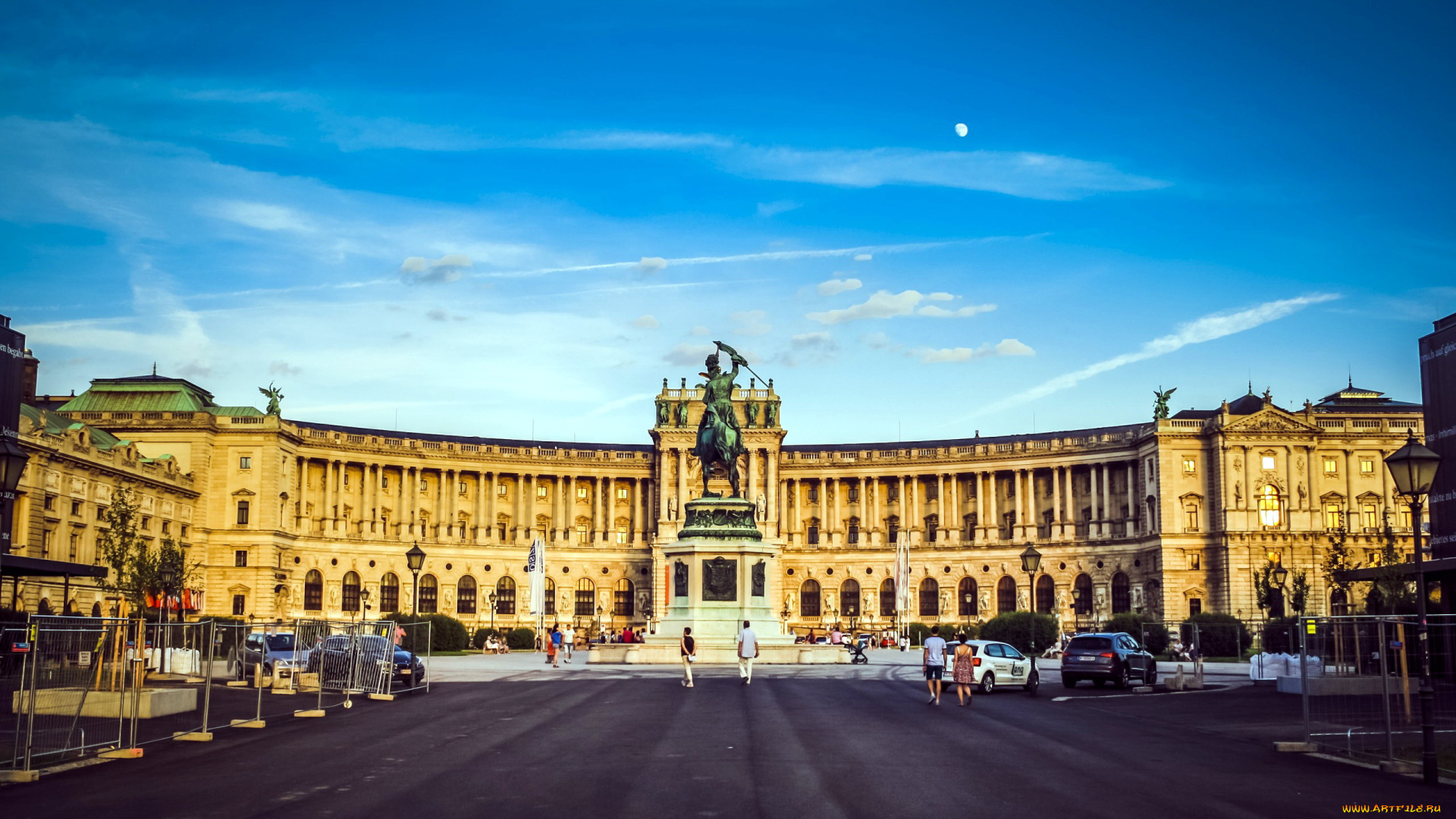 города, вена, , австрия, площадь