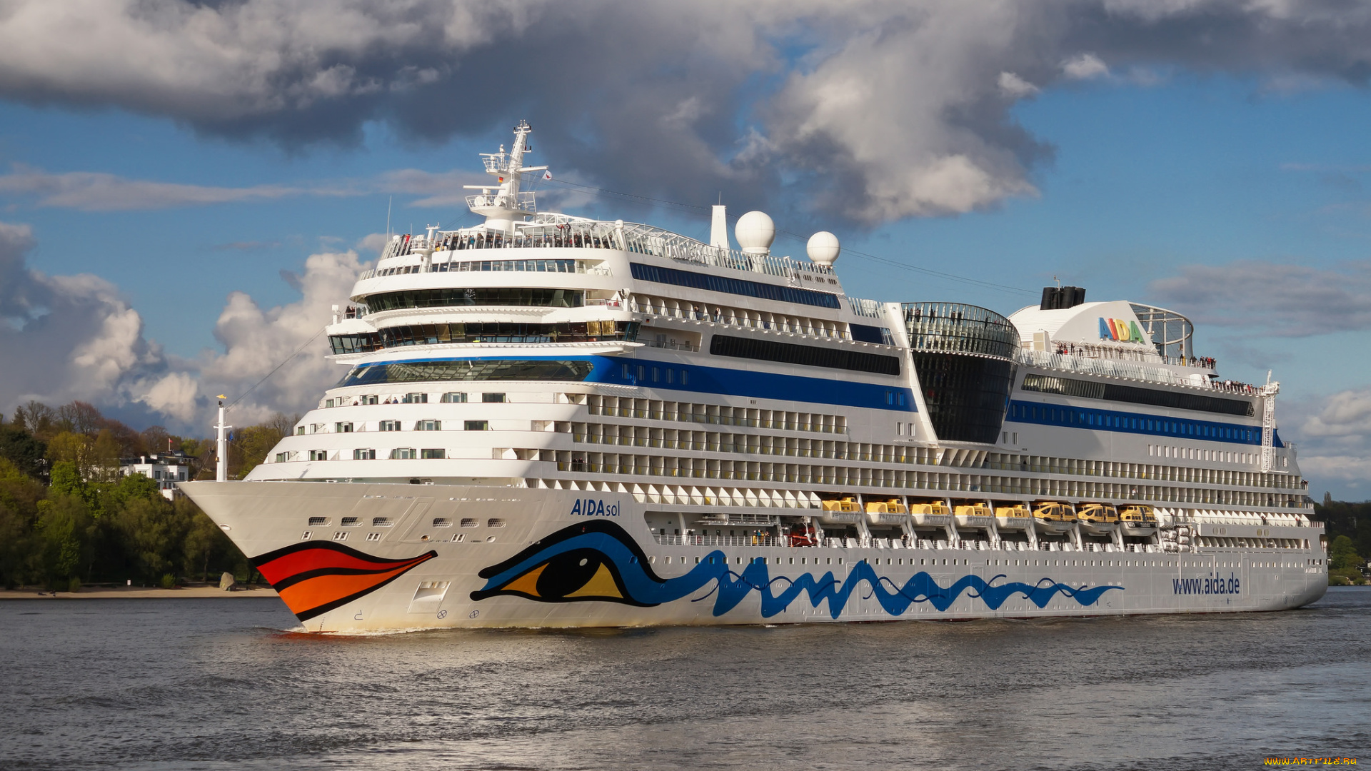 корабли, лайнеры, лайнер, круиз