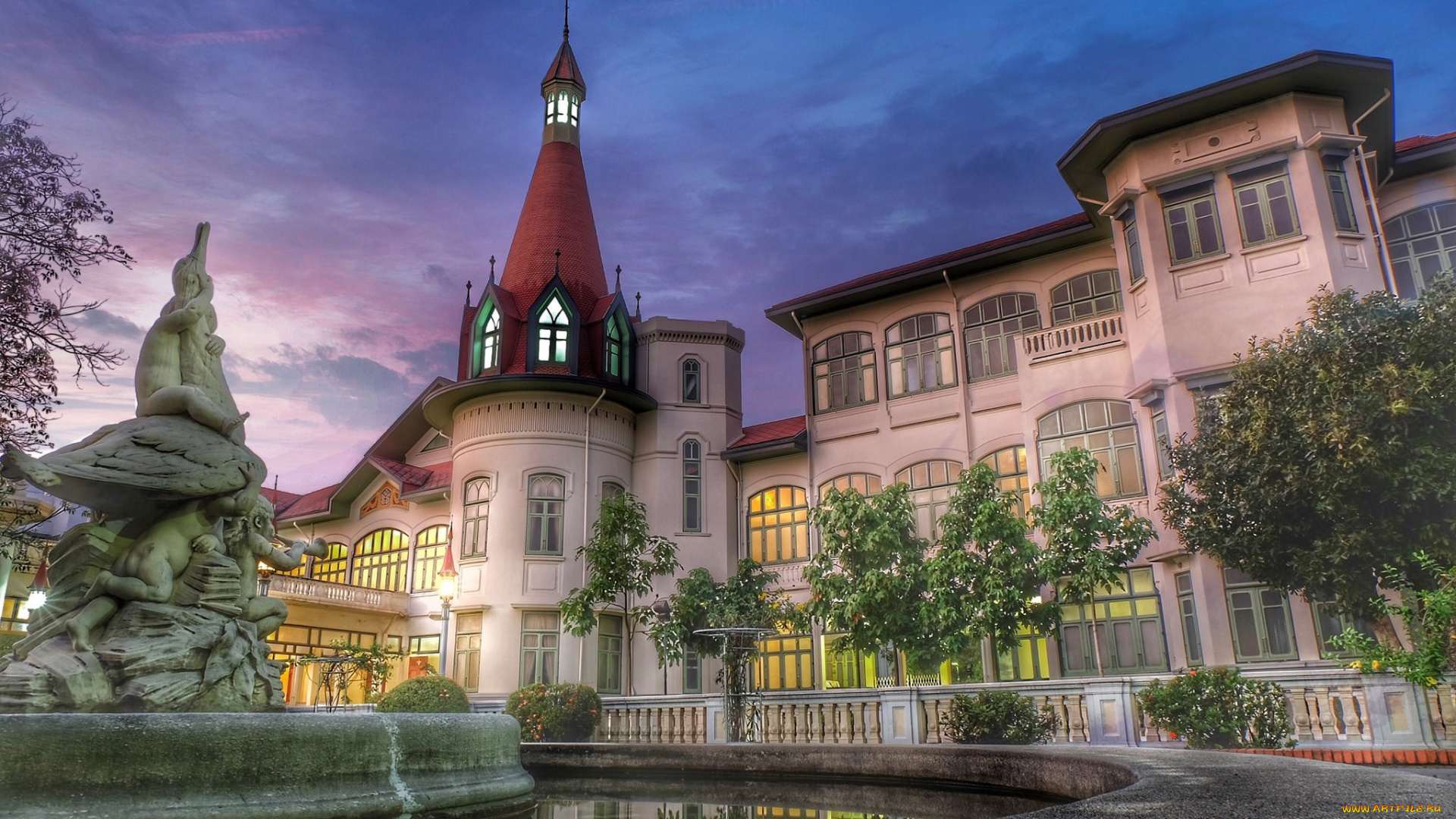 phyathai, palace, города, бангкок, , таиланд, простор