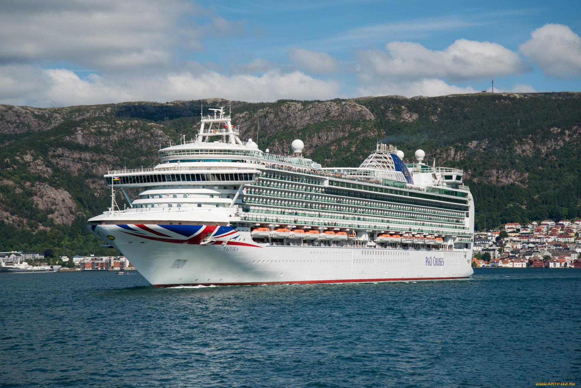 azura, корабли, лайнеры, круиз, лайнер