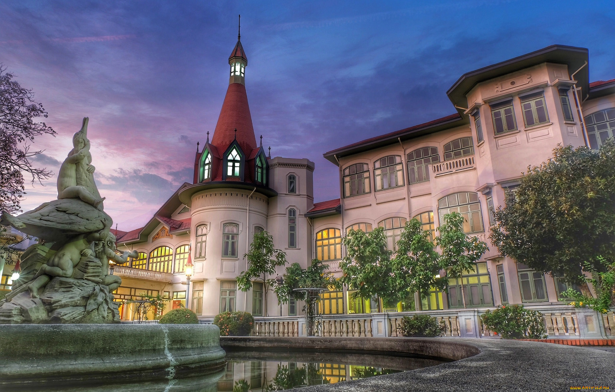 phyathai, palace, города, бангкок, , таиланд, простор