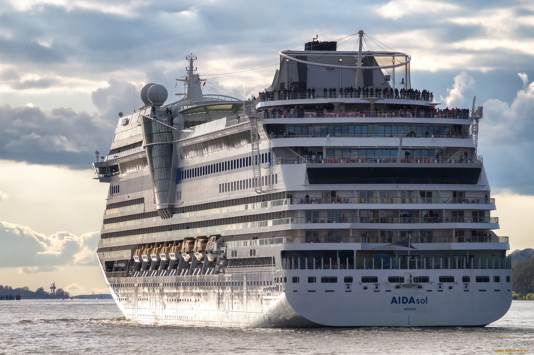 корабли, лайнеры, круиз, лайнер