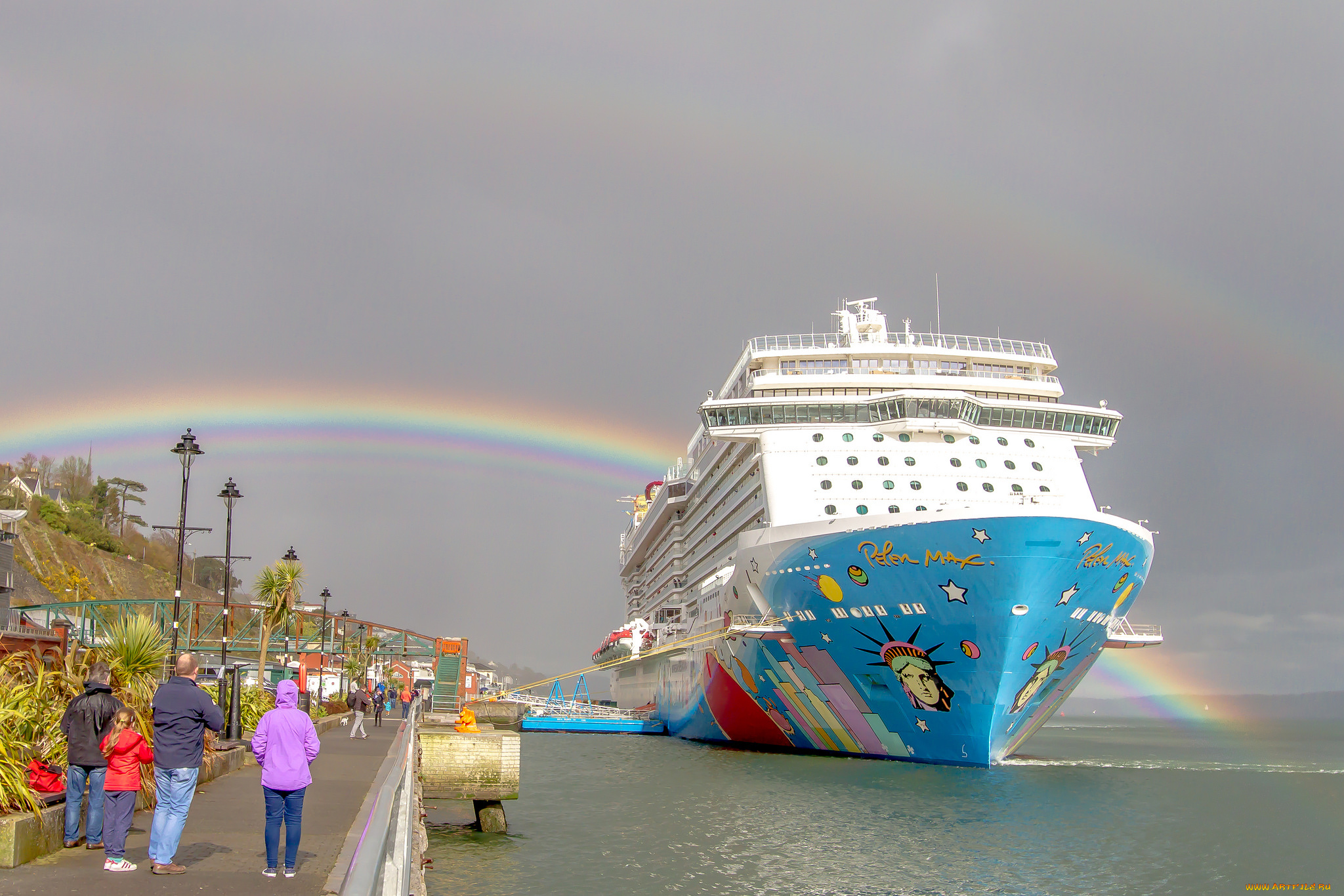 корабли, лайнеры, круиз, лайнер