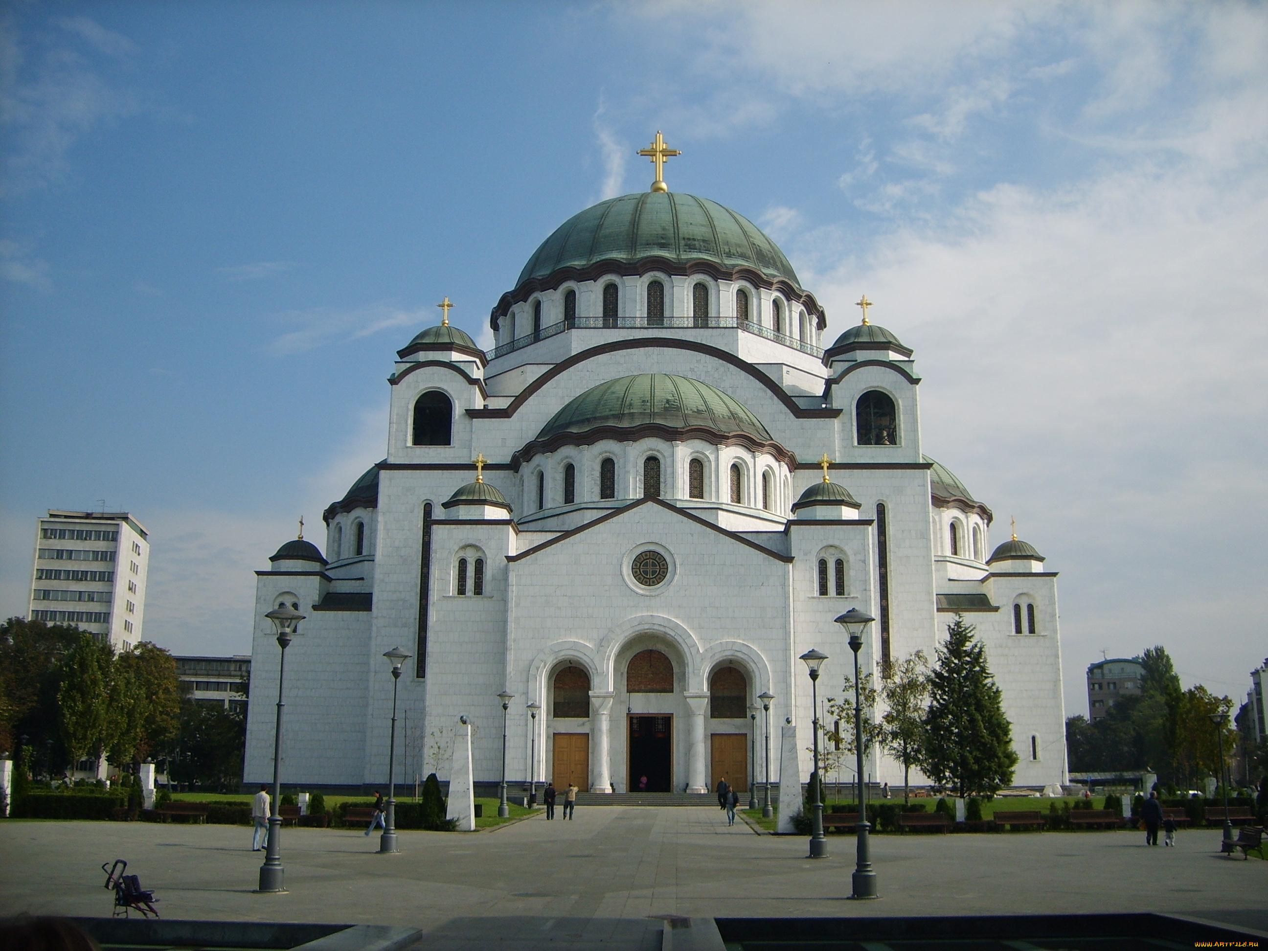 собор, святого, саввы, города, белград, , сербия, религия, христианство, православие, храм, церковь, саввы, святого, собор, столицы, белград