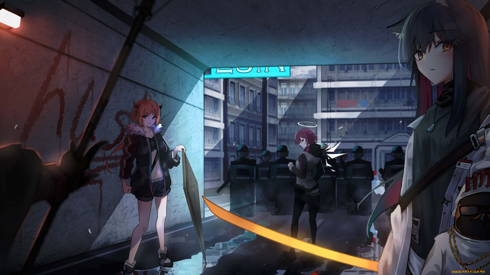 аниме, arknights