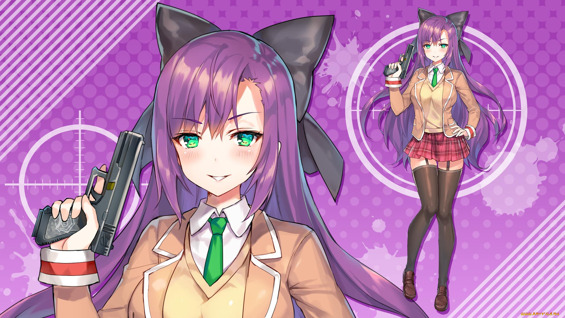 аниме, bullet, girls, phantasia, bullet, girls, phantasia, девушка