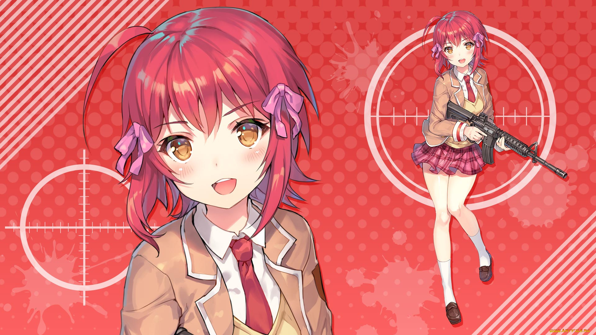 аниме, bullet, girls, phantasia, bullet, girls, phantasia, девушка