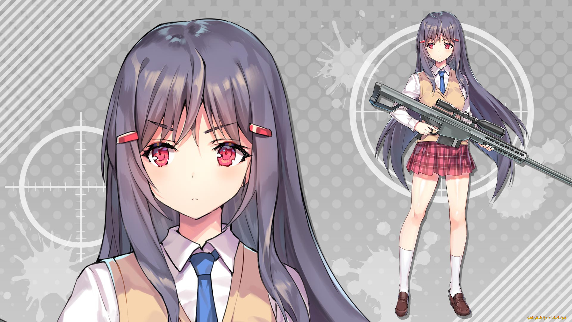 аниме, bullet, girls, phantasia, девушка, bullet, girls, phantasia